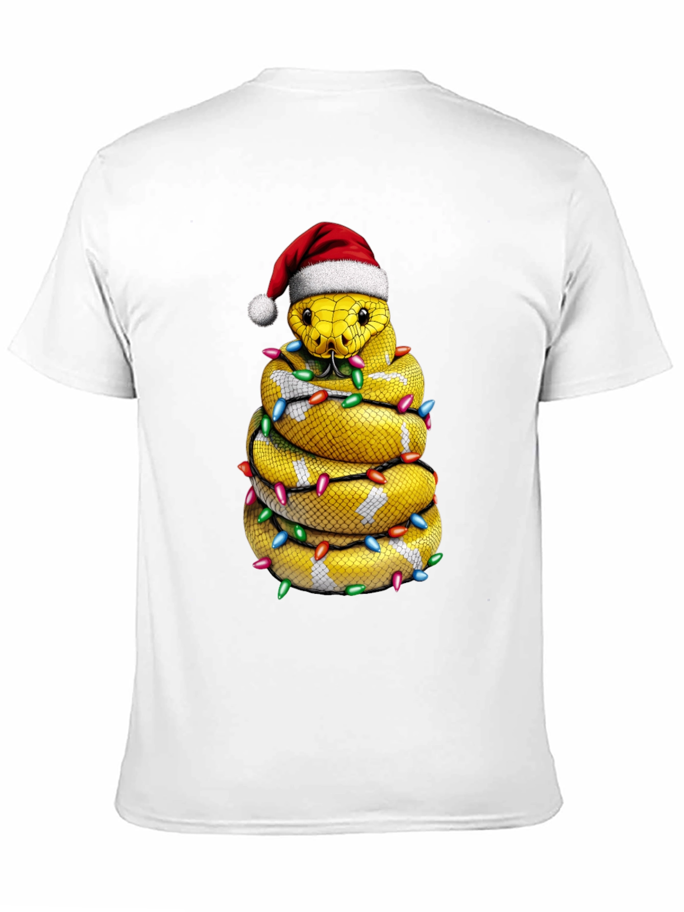Festive Snake Christmas T-Shirt