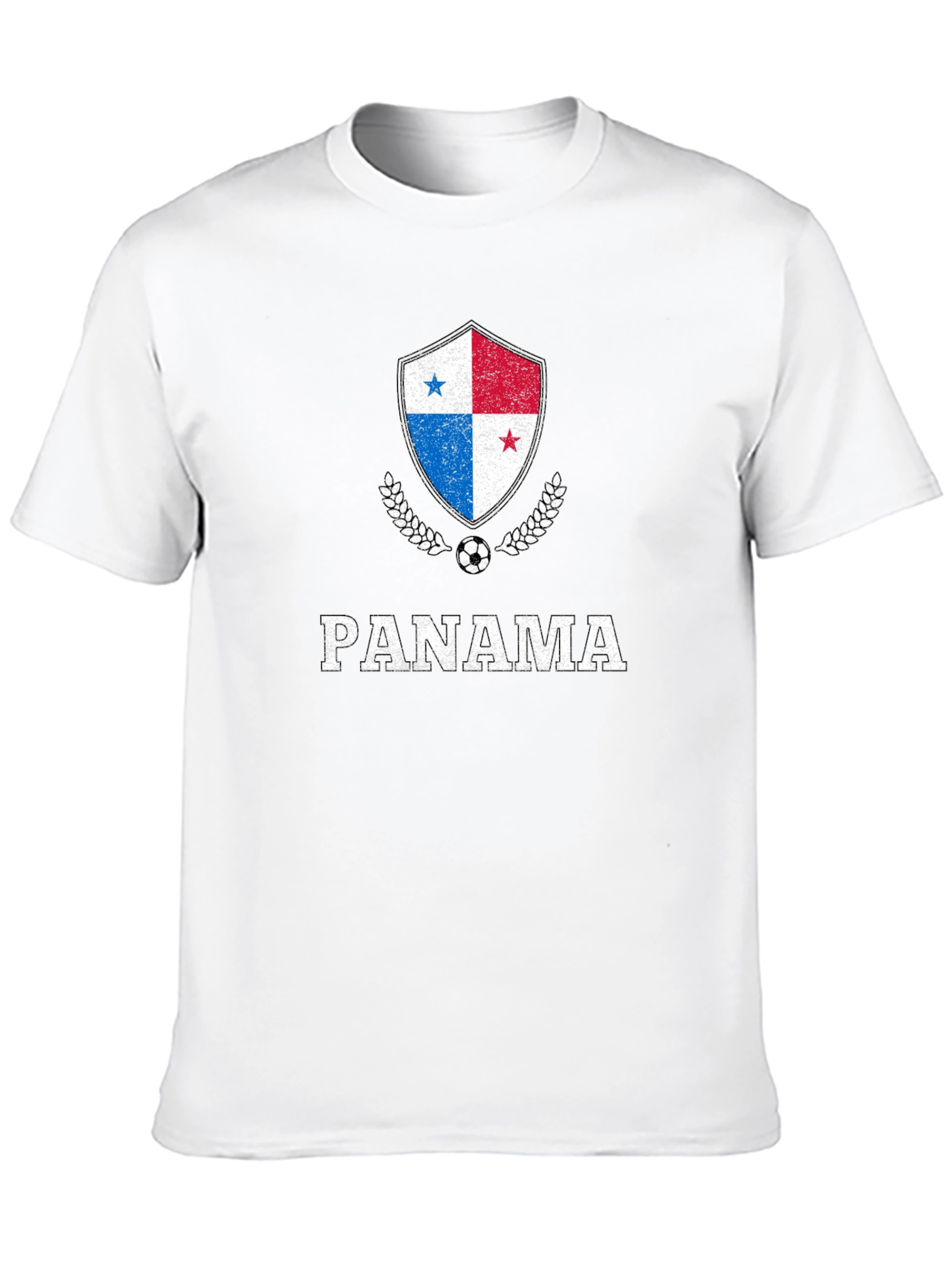 Panama Soccer Black T-Shirt