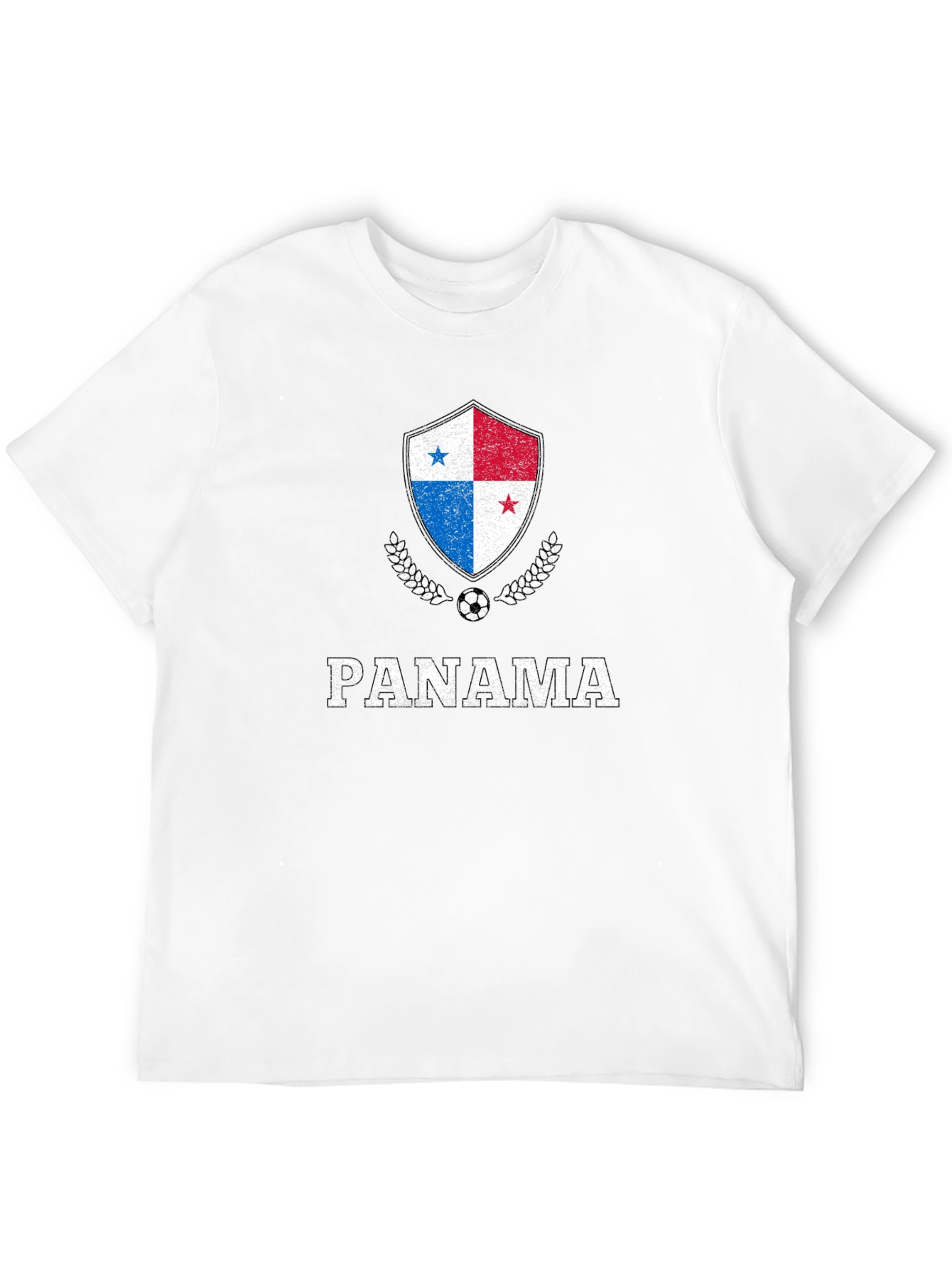 Panama Soccer Black T-Shirt
