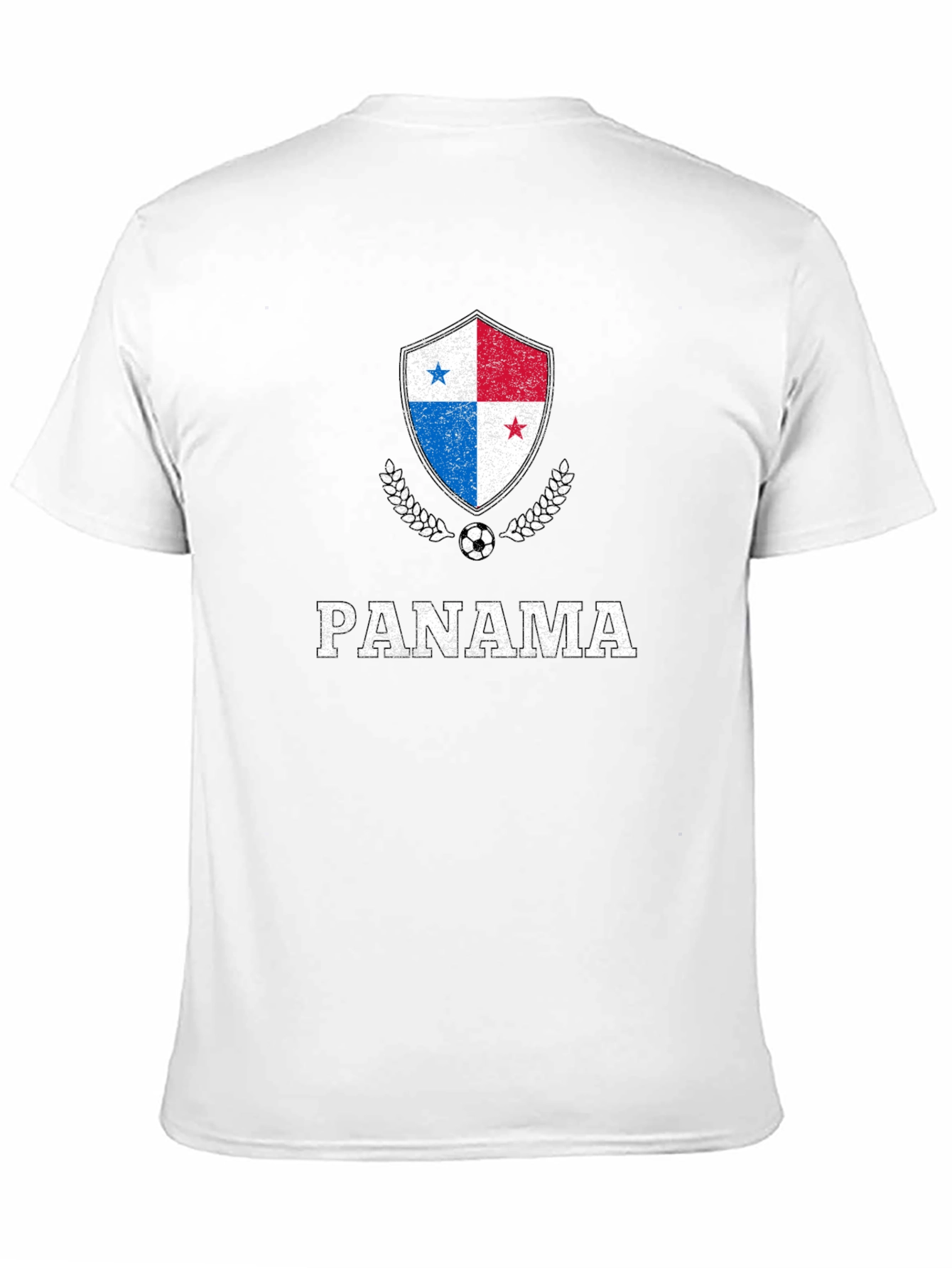 Panama Soccer Black T-Shirt