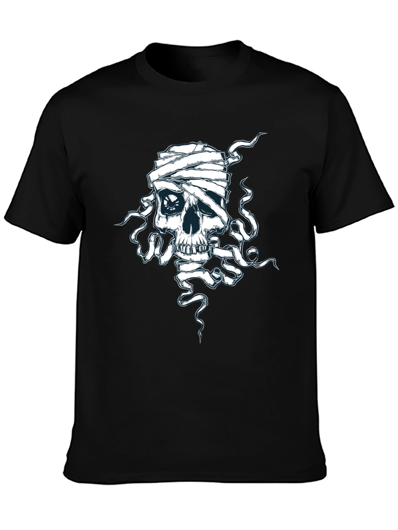 Skull Mummy Graphic Tee