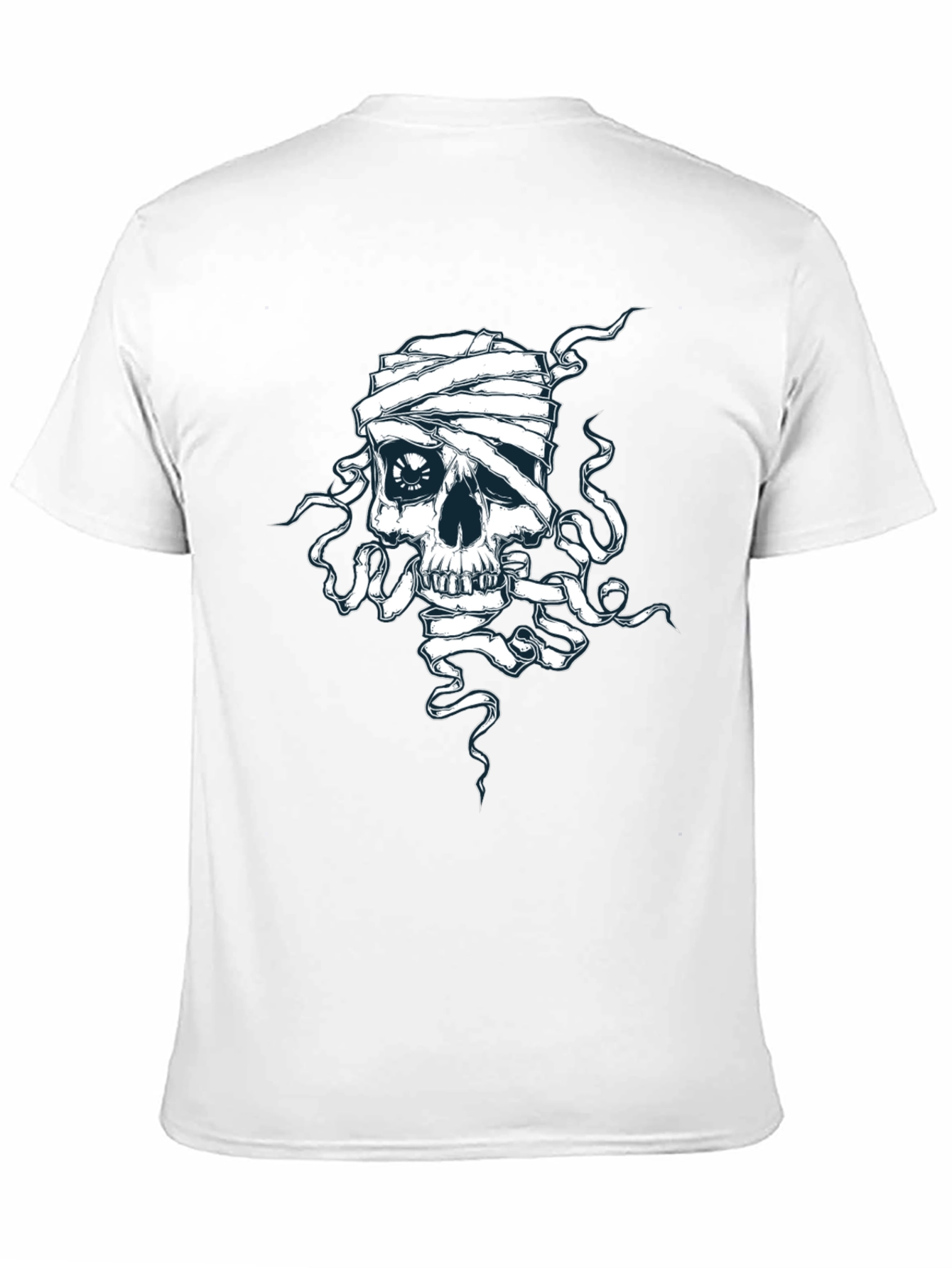 Skull Mummy Graphic Tee