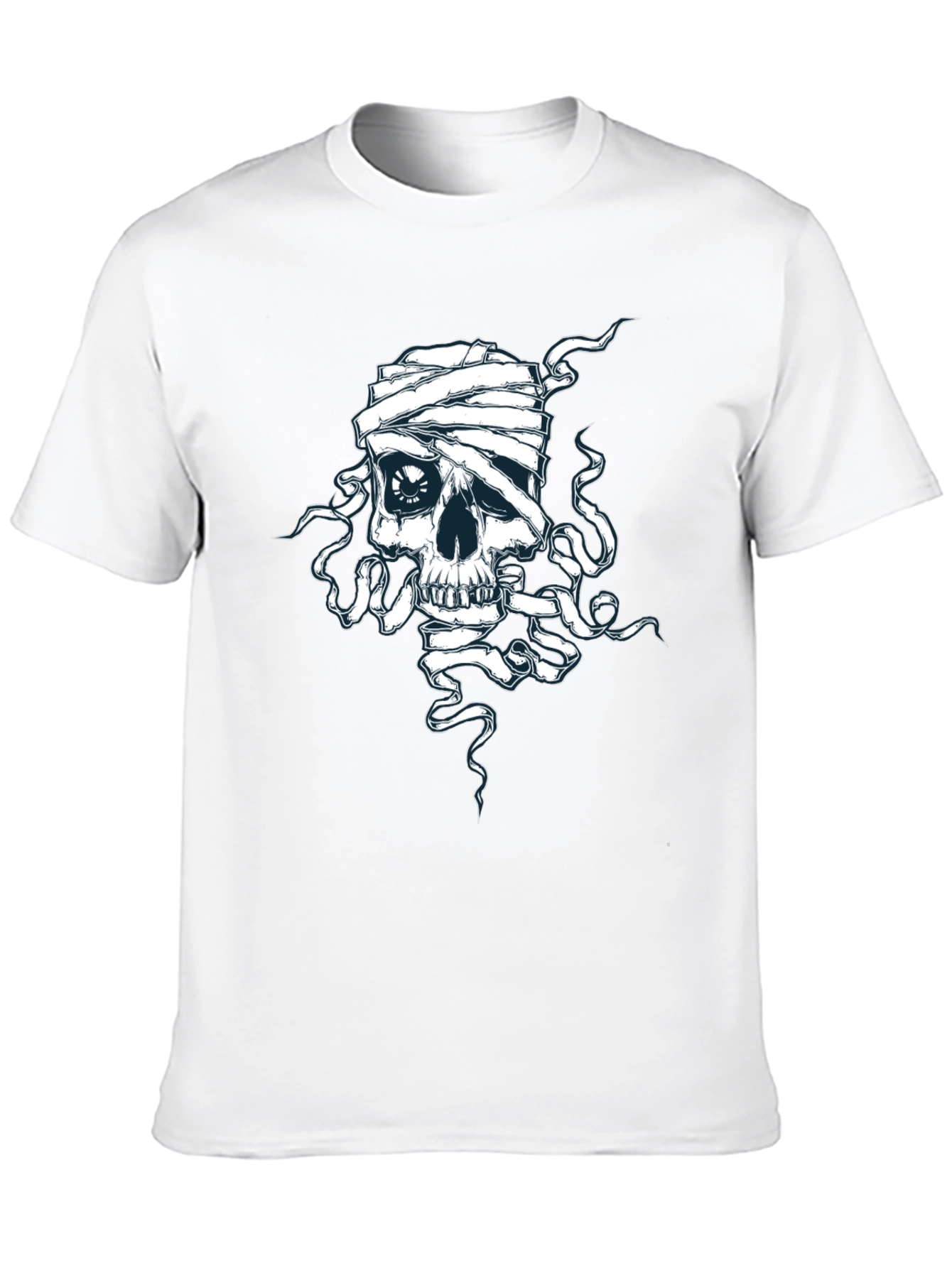 Skull Mummy Graphic Tee