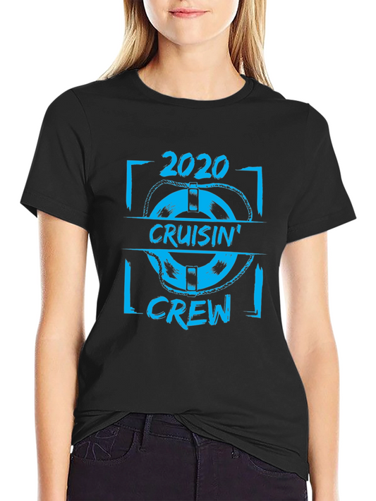2020 Cruisin Crew T-Shirt - Cruise Trip Matching Tee