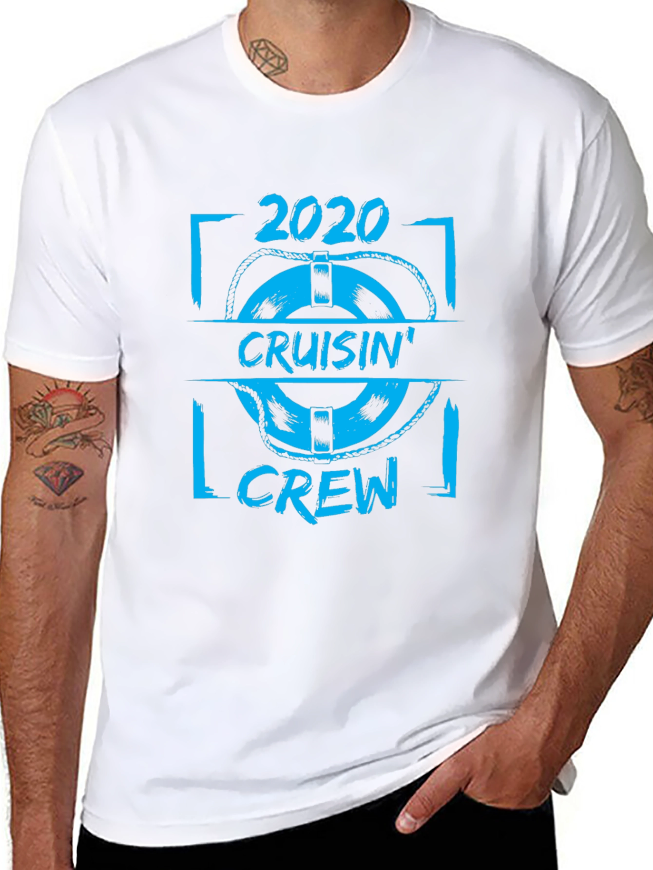 2020 Cruisin Crew T-Shirt - Cruise Trip Matching Tee