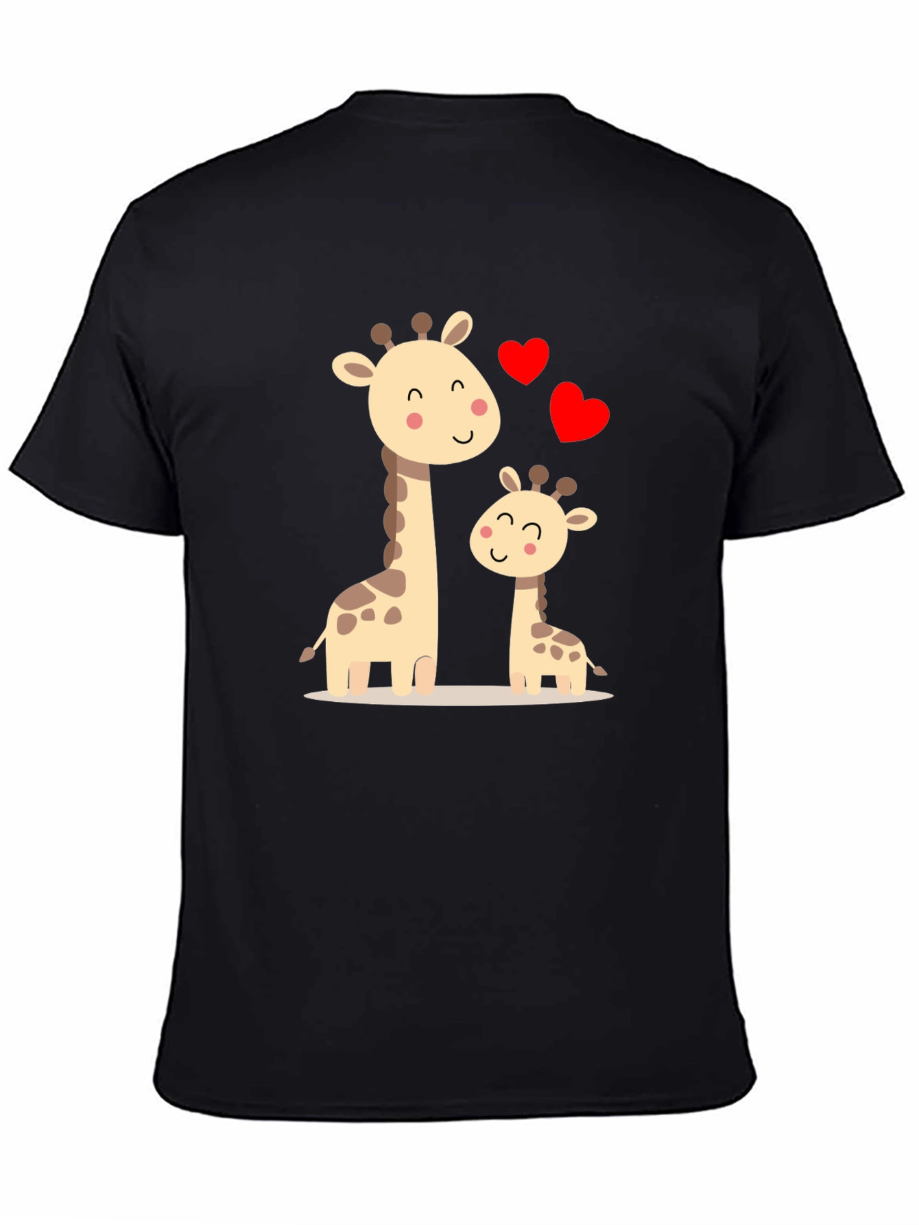 Cute Giraffe Family Love T-Shirt