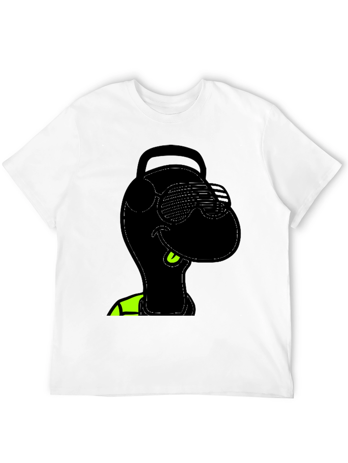 Cool Black T-Shirt with Graphic Design