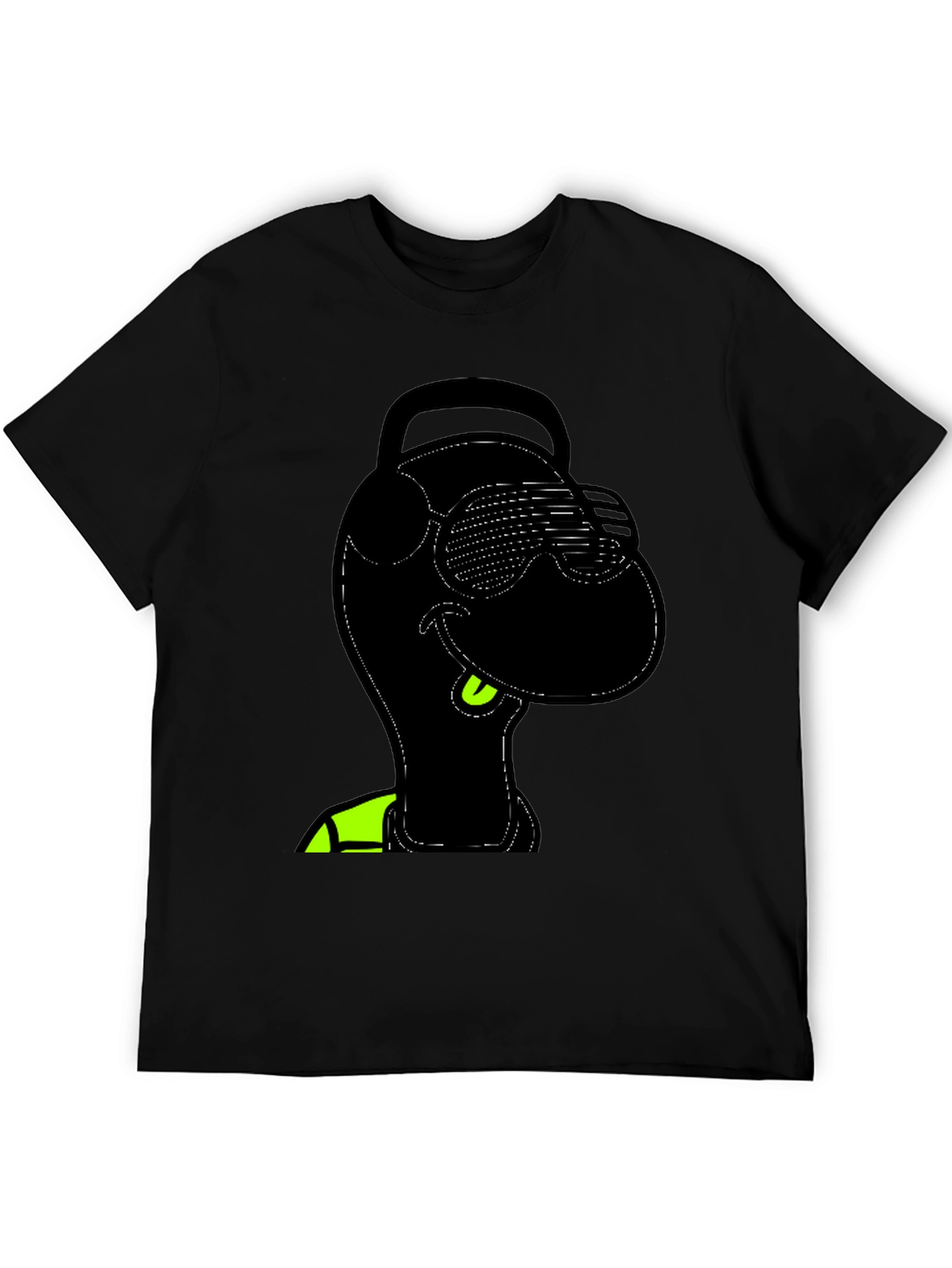Cool Black T-Shirt with Graphic Design
