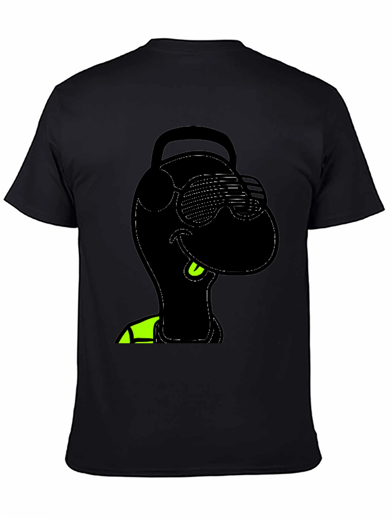 Cool Black T-Shirt with Graphic Design