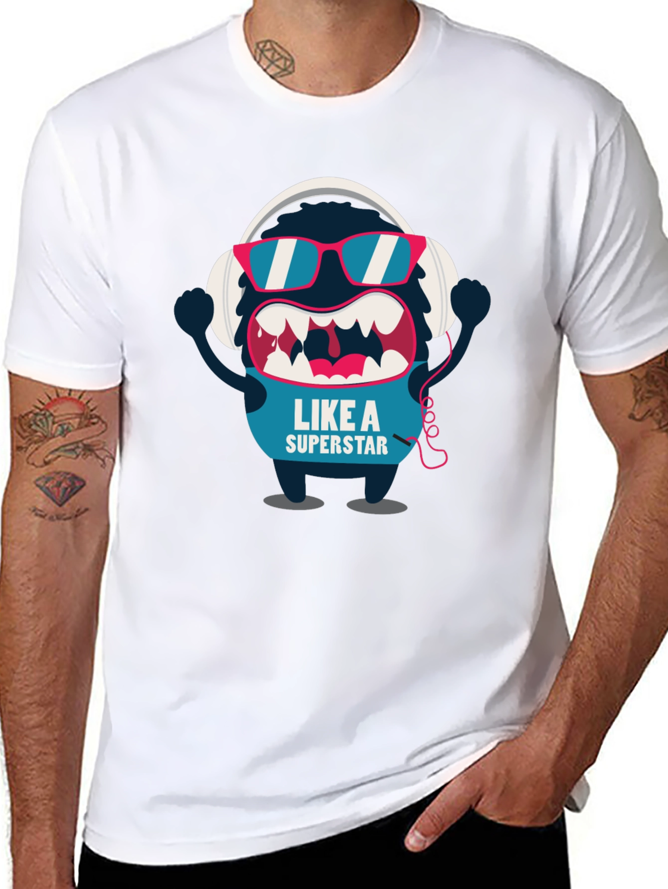 Monster Superstar Graphic Tee