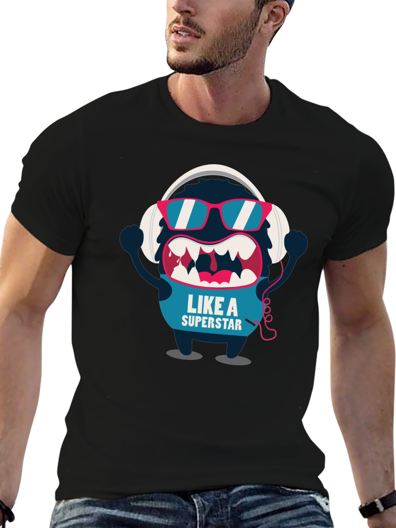 Monster Superstar Graphic Tee