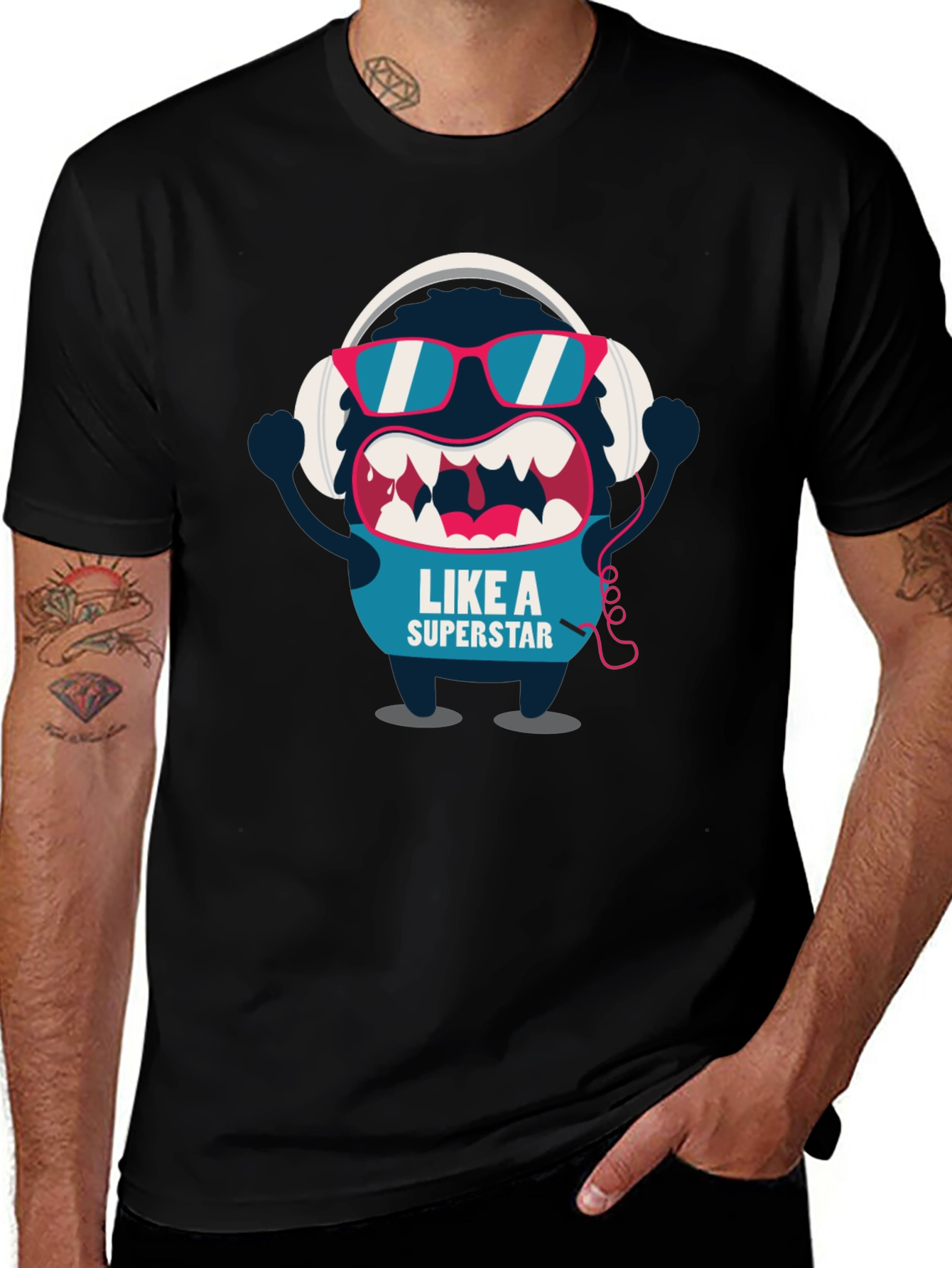 Monster Superstar Graphic Tee