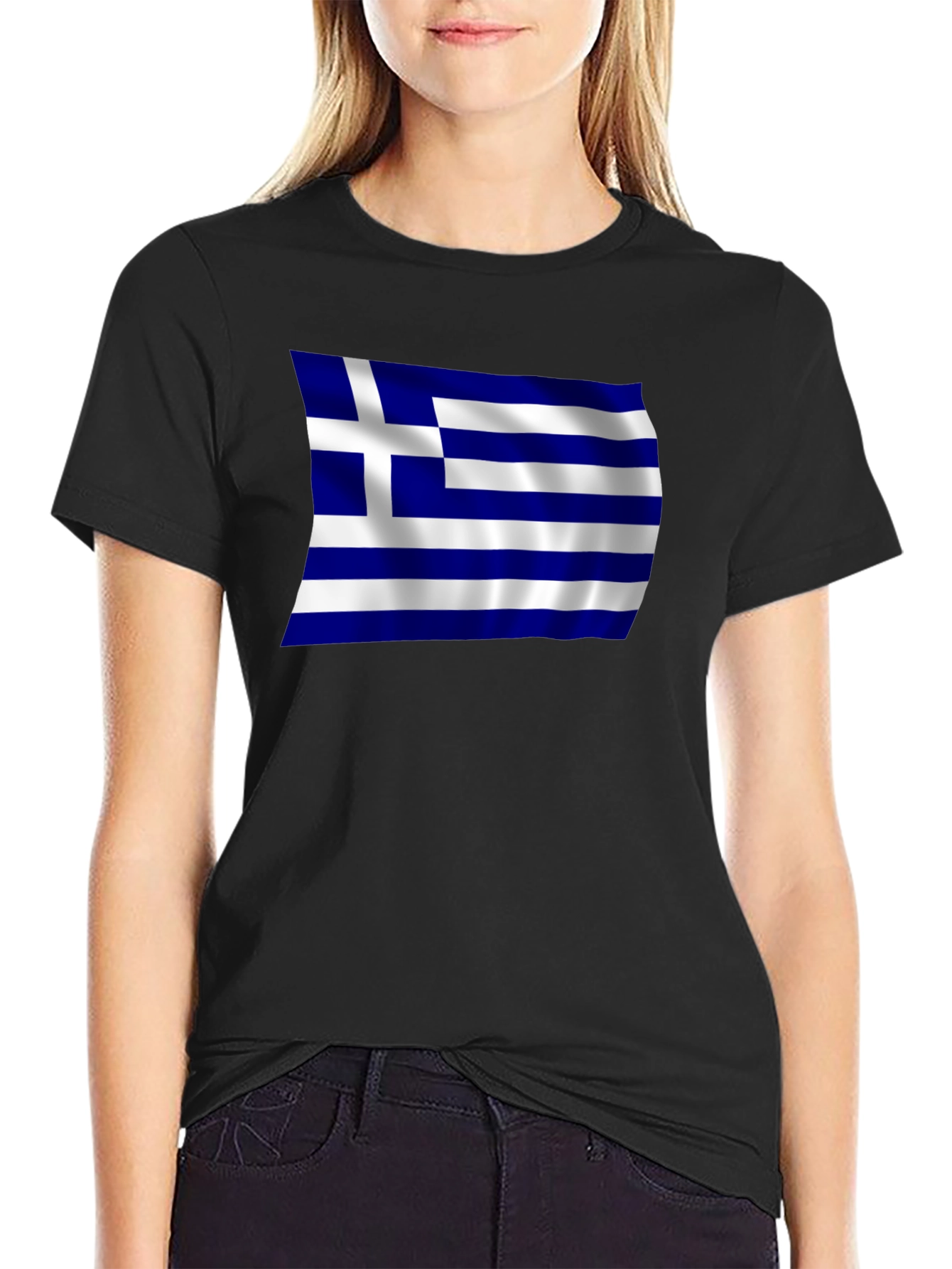 Greek Flag T-Shirt - Show Your Pride!