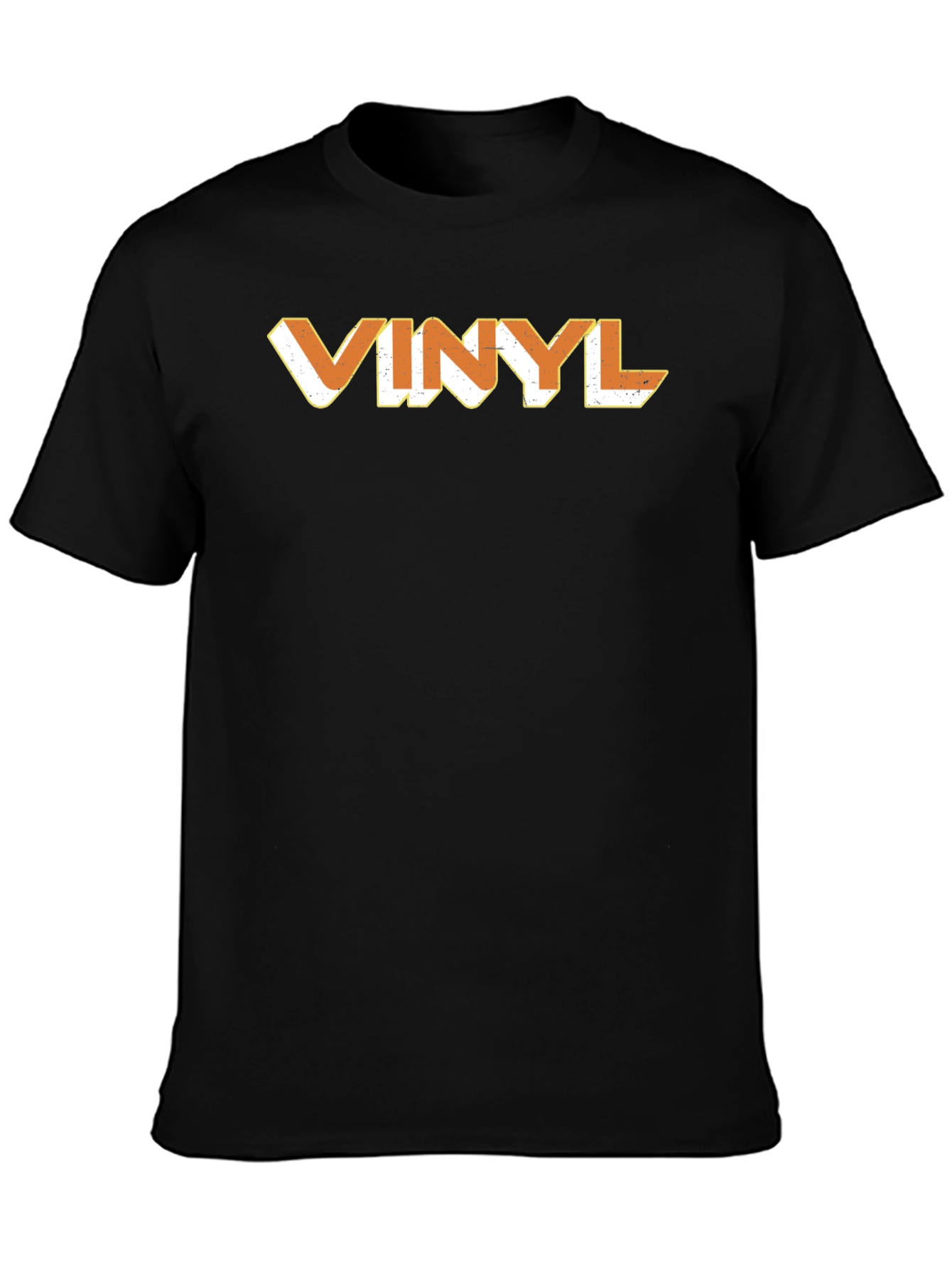 Vinyl Retro Graphic Tee - Classic Cool