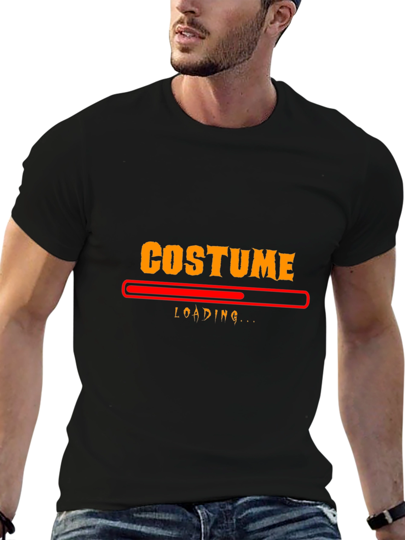Costume Loading T-Shirt - Halloween Ready