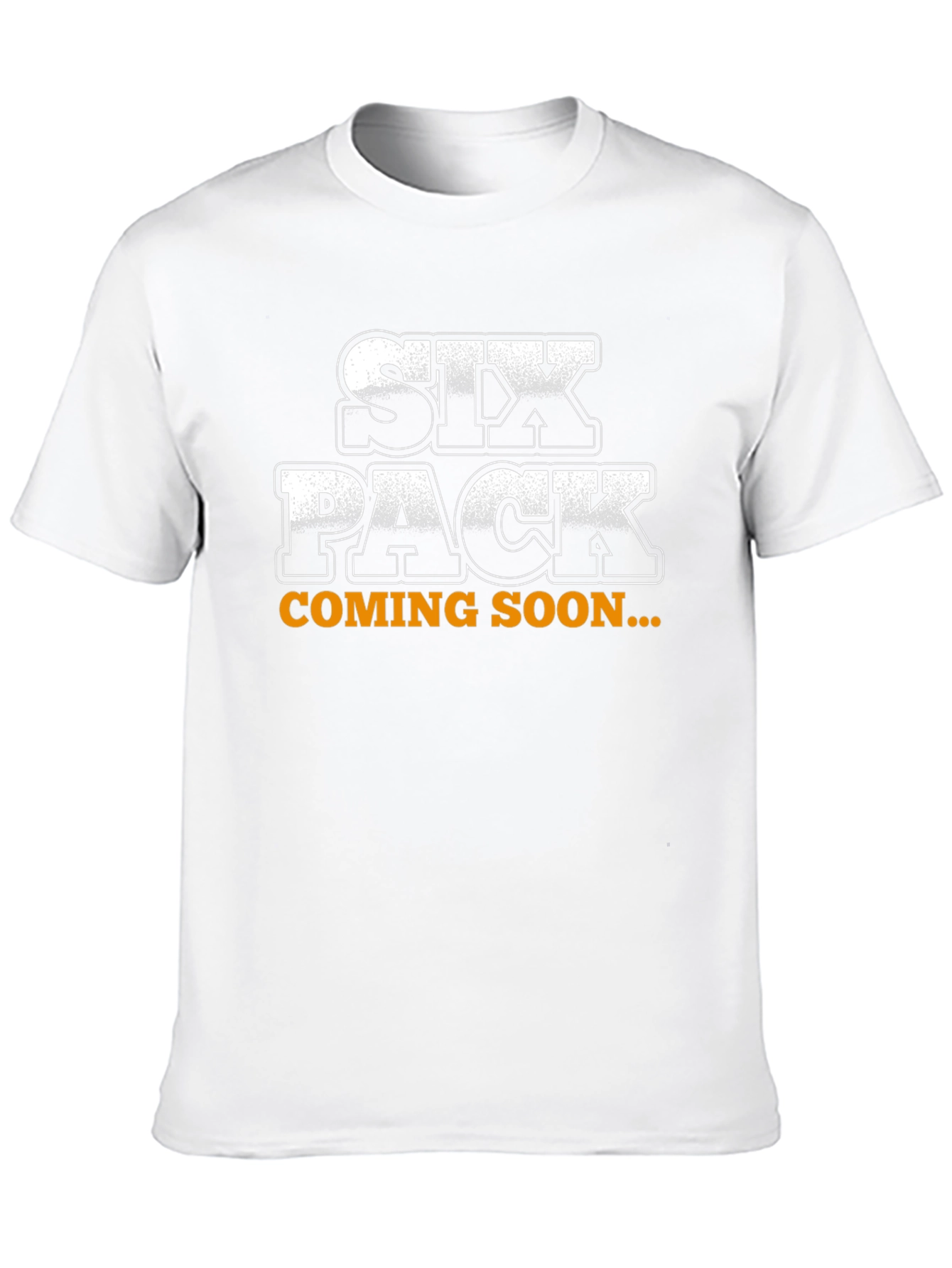 Six Pack Coming Soon Funny Graphic Tee