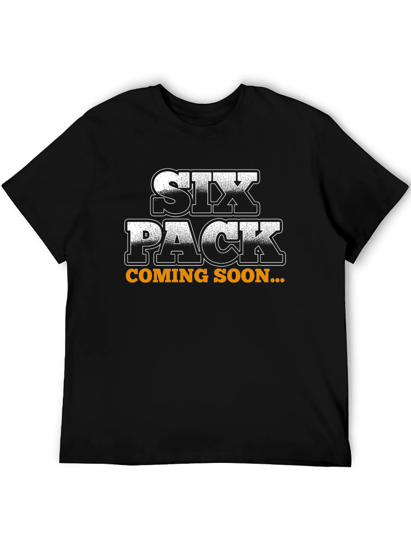 Six Pack Coming Soon Funny Graphic Tee