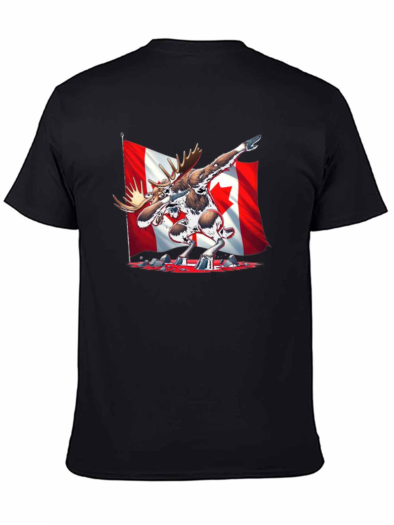 Canada Moose Dabbing T-Shirt
