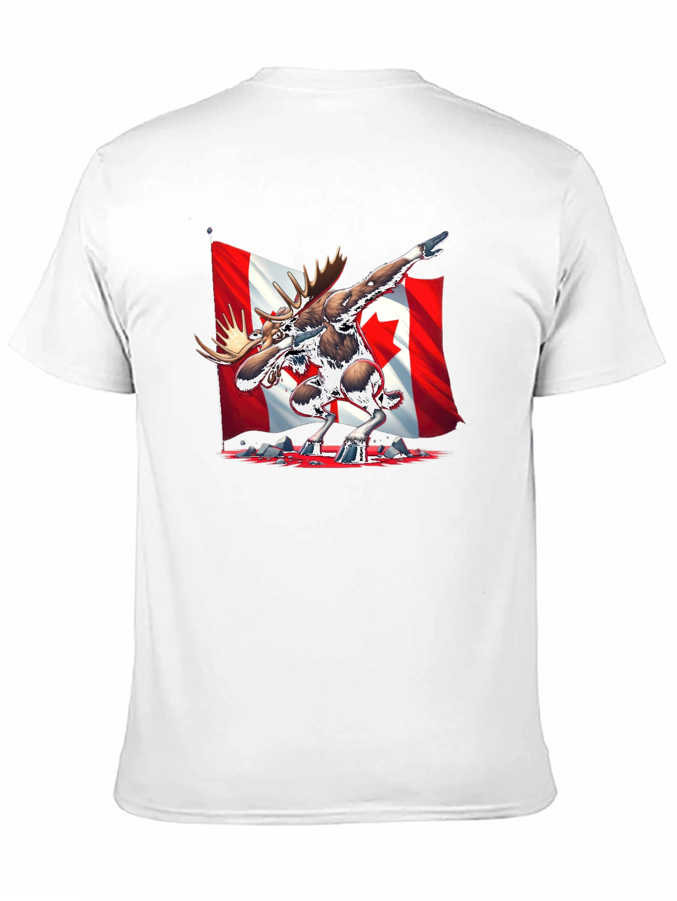 Canada Moose Dabbing T-Shirt