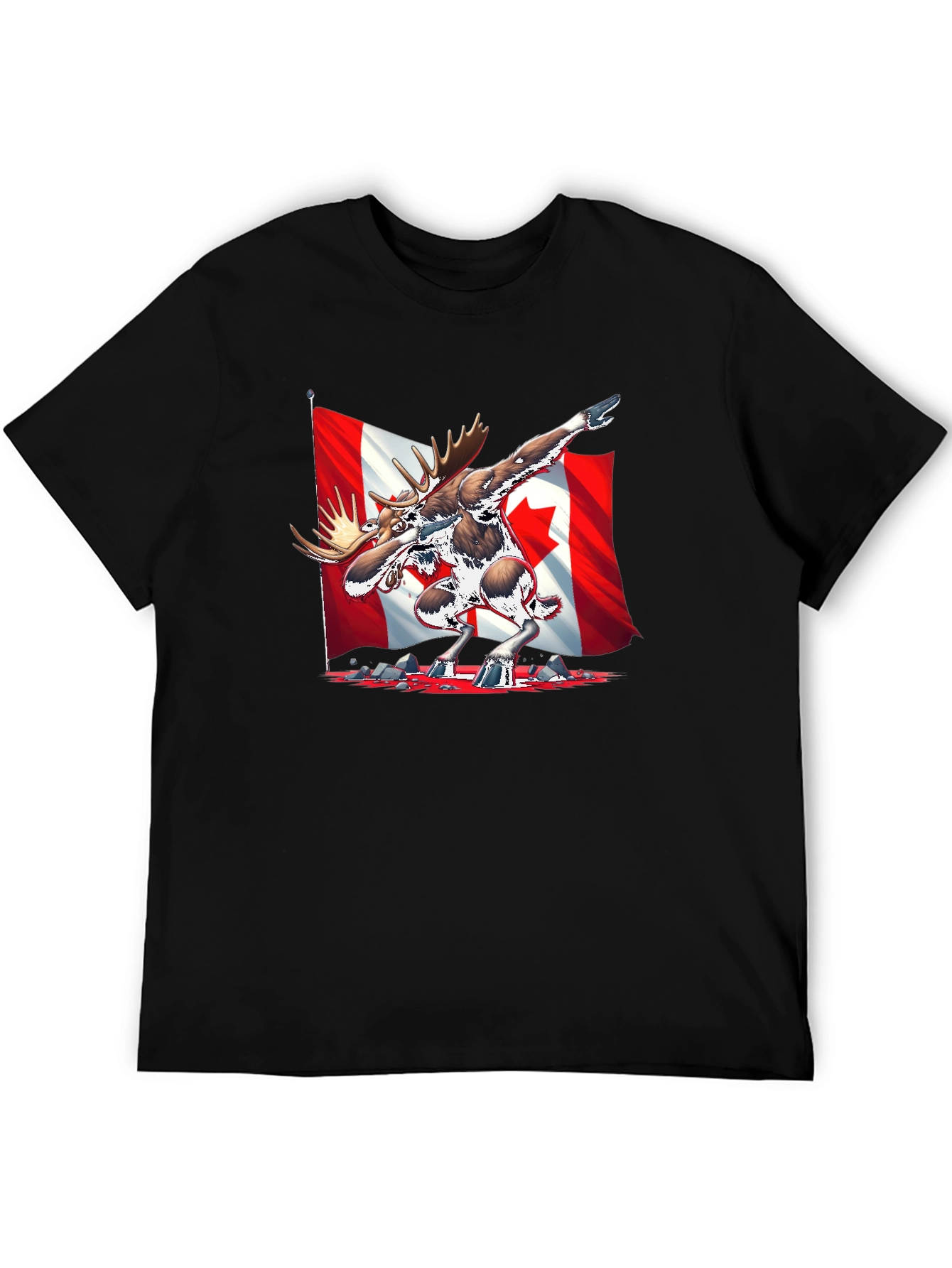 Canada Moose Dabbing T-Shirt