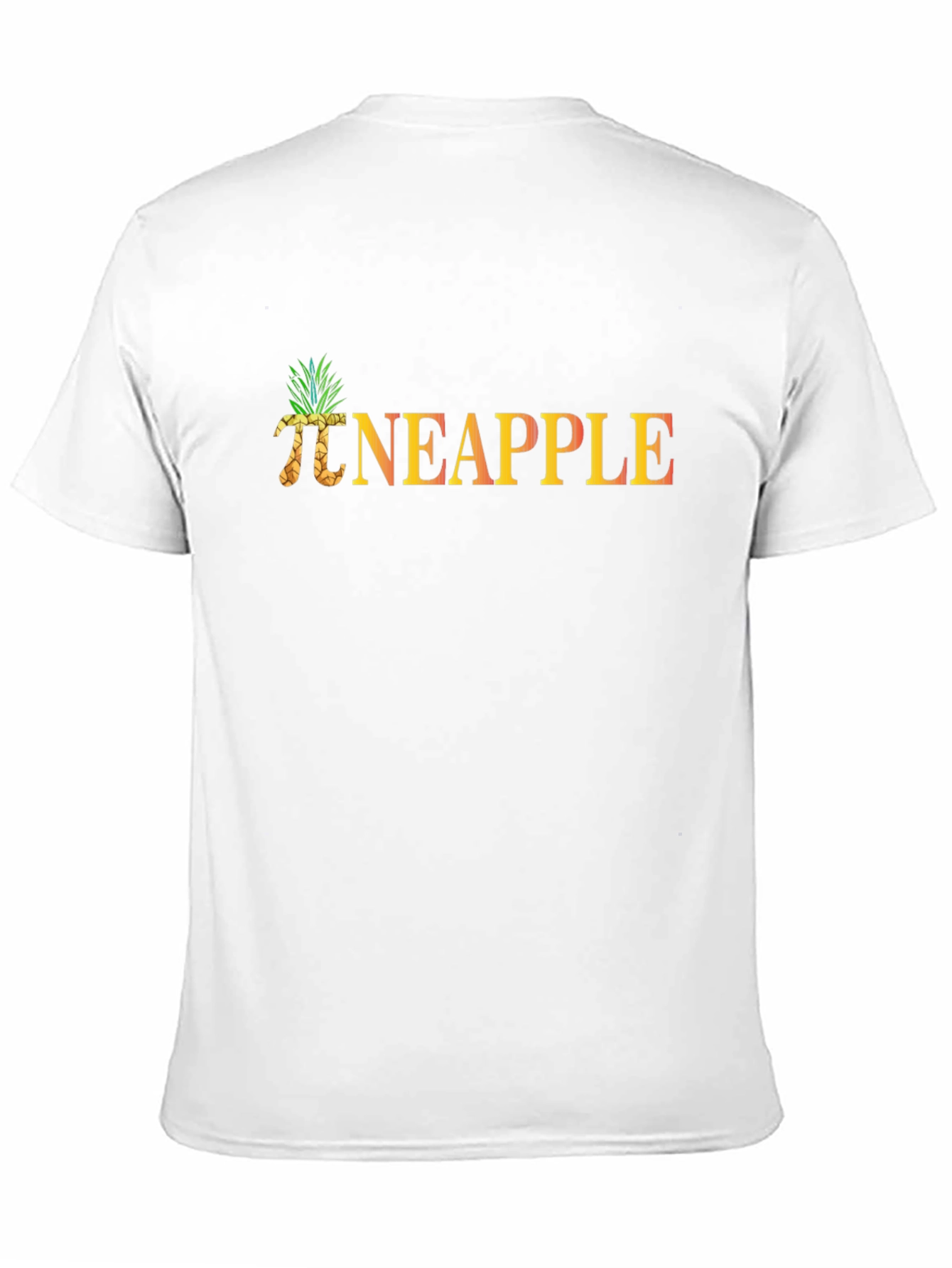 Pi-Neapple T-Shirt - Funny Math Pun Graphic Tee