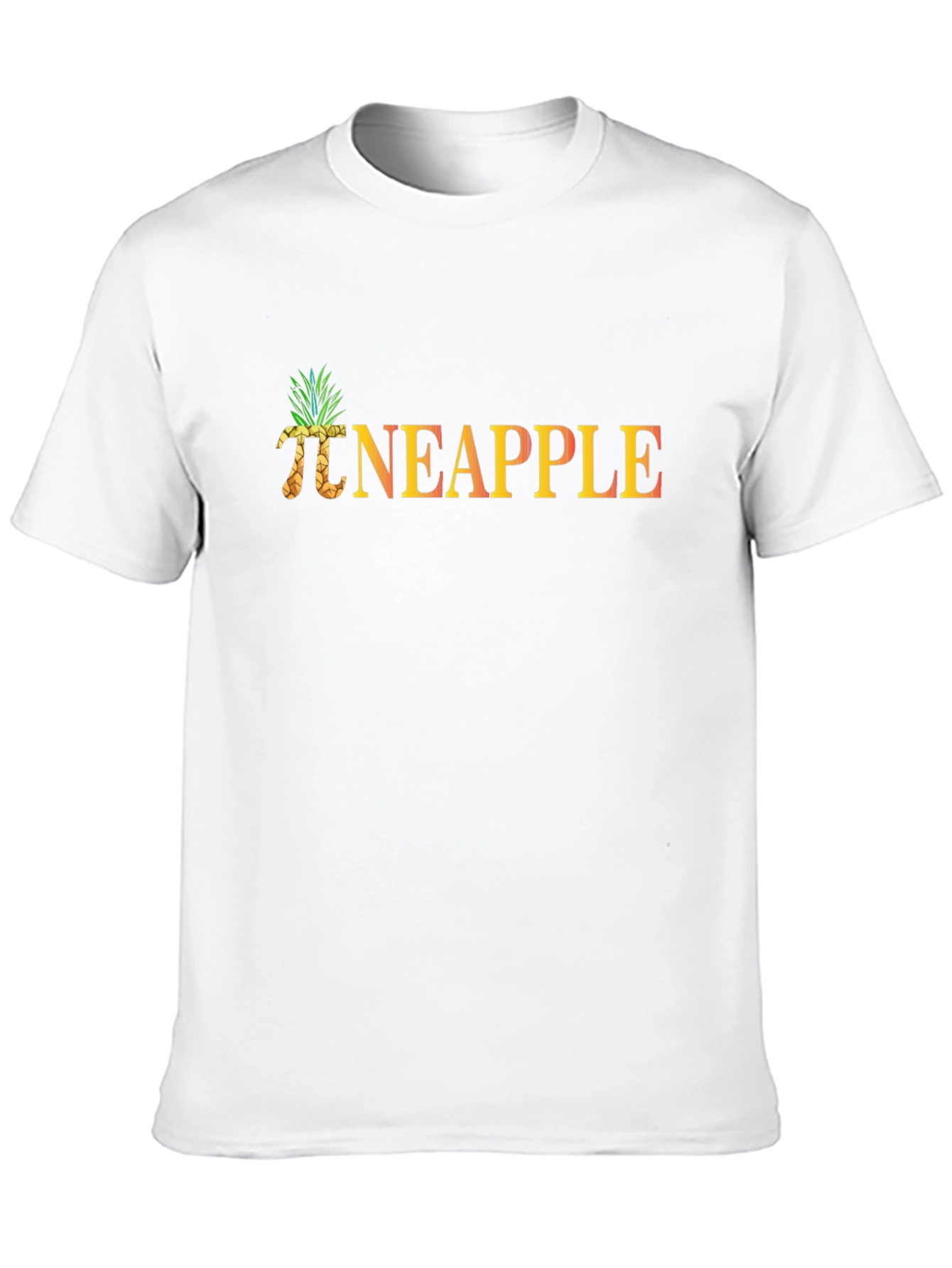 Pi-Neapple T-Shirt - Funny Math Pun Graphic Tee