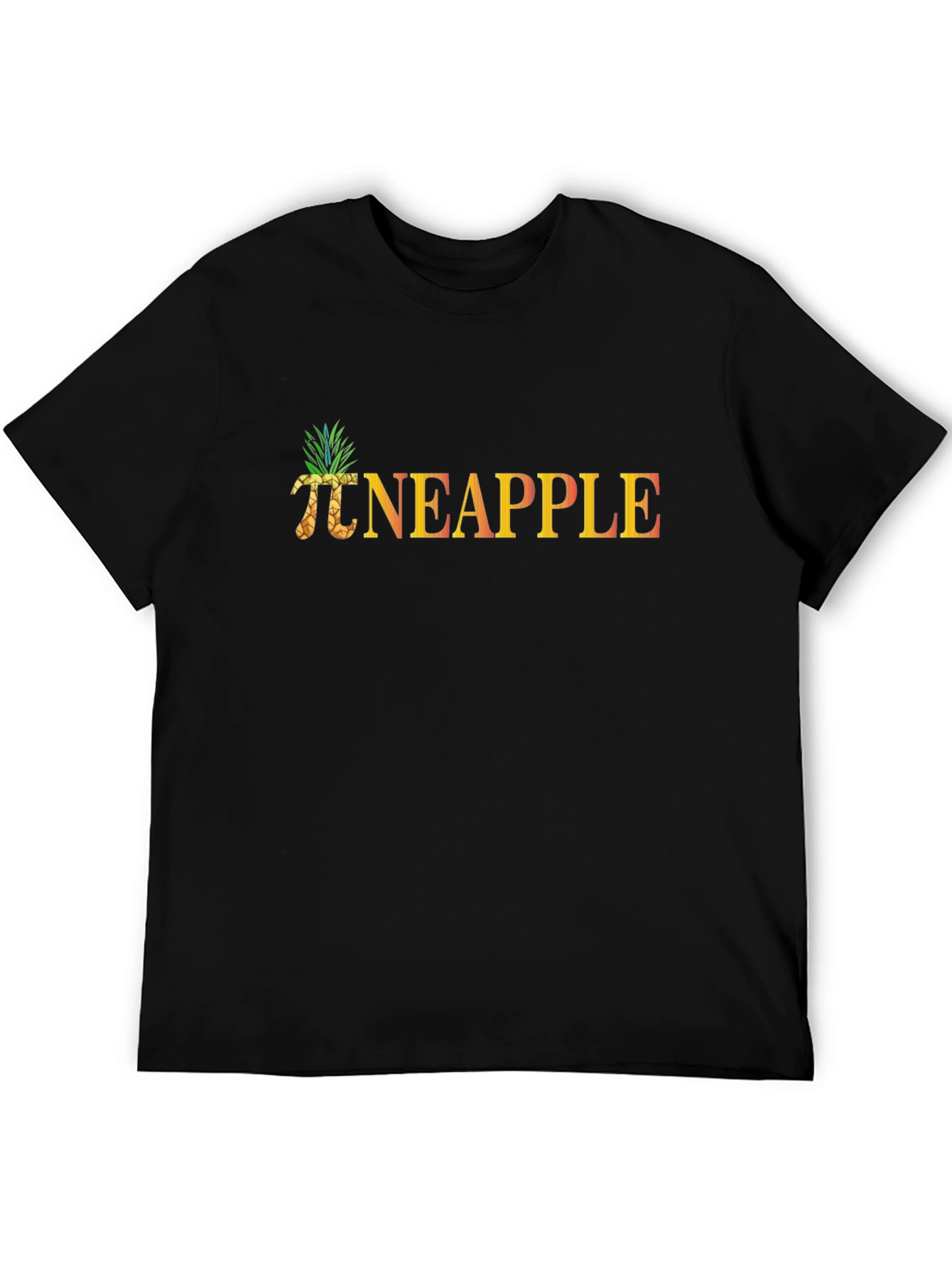 Pi-Neapple T-Shirt - Funny Math Pun Graphic Tee
