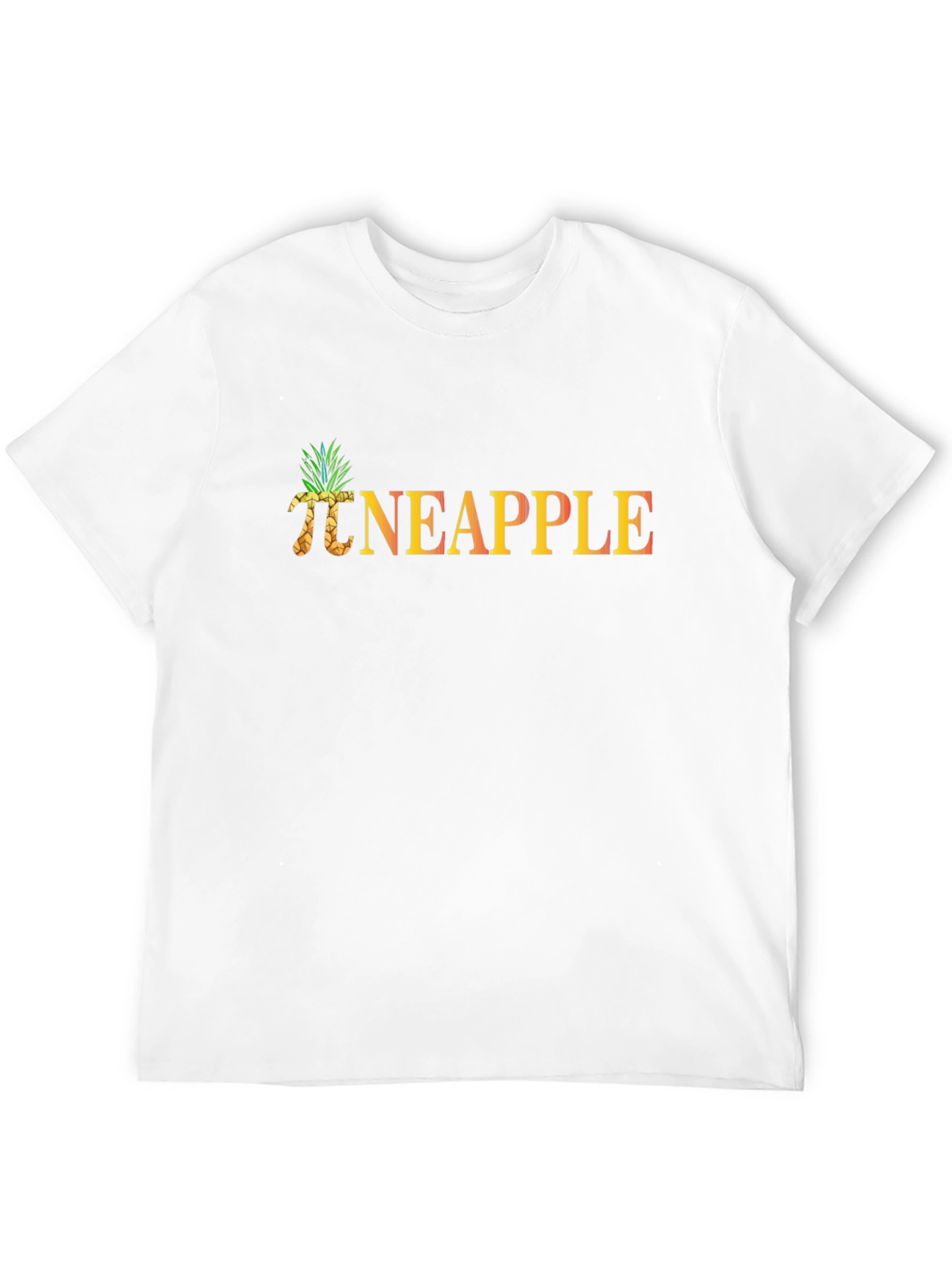 Pi-Neapple T-Shirt - Funny Math Pun Graphic Tee