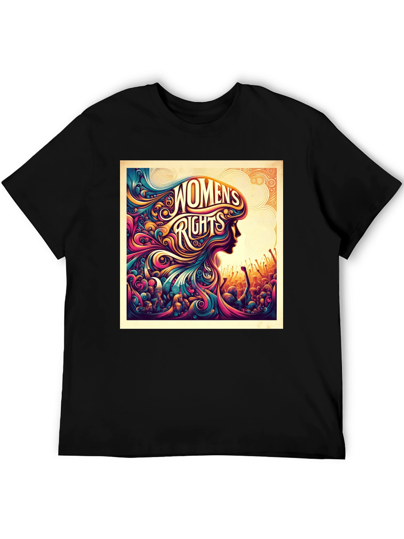 Womens Rights Graphic Tee - Empowering Design
