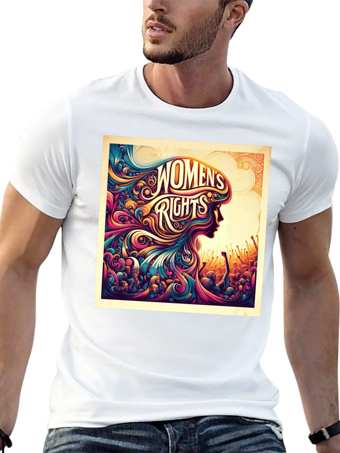 Womens Rights Graphic Tee - Empowering Design