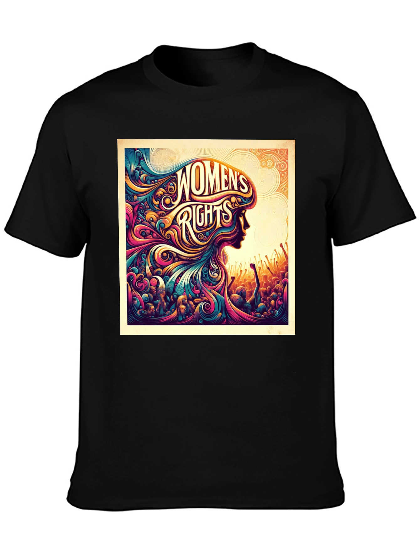 Womens Rights Graphic Tee - Empowering Design