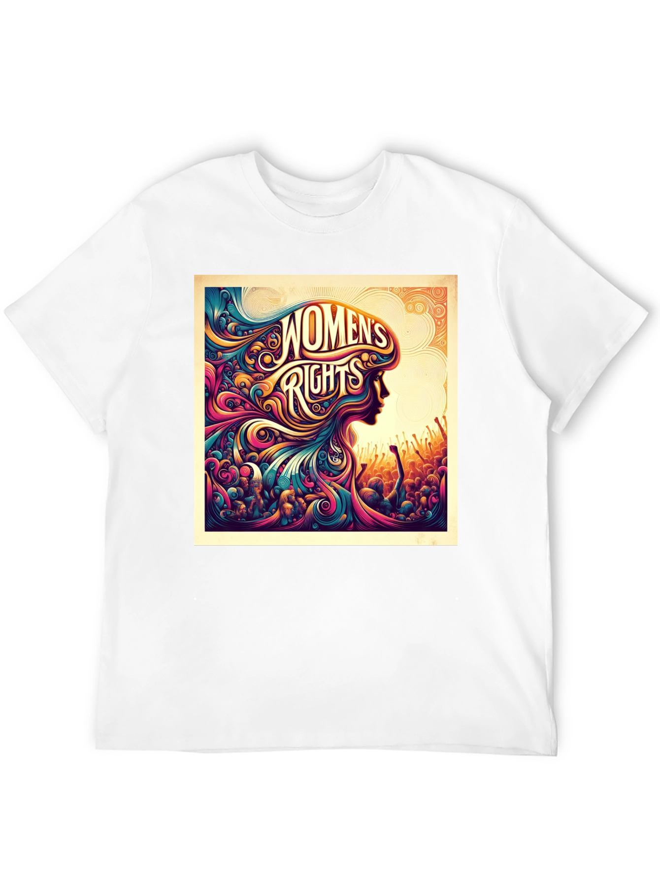 Womens Rights Graphic Tee - Empowering Design
