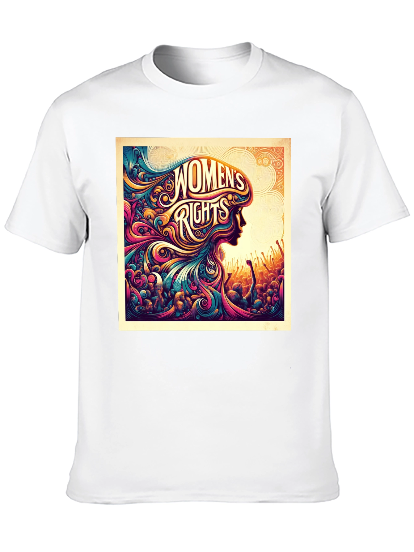 Womens Rights Graphic Tee - Empowering Design