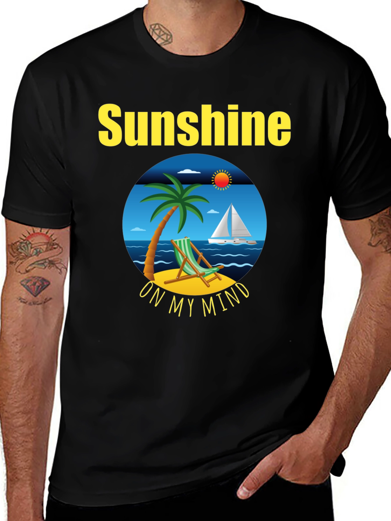 Sunshine On My Mind Graphic T-Shirt