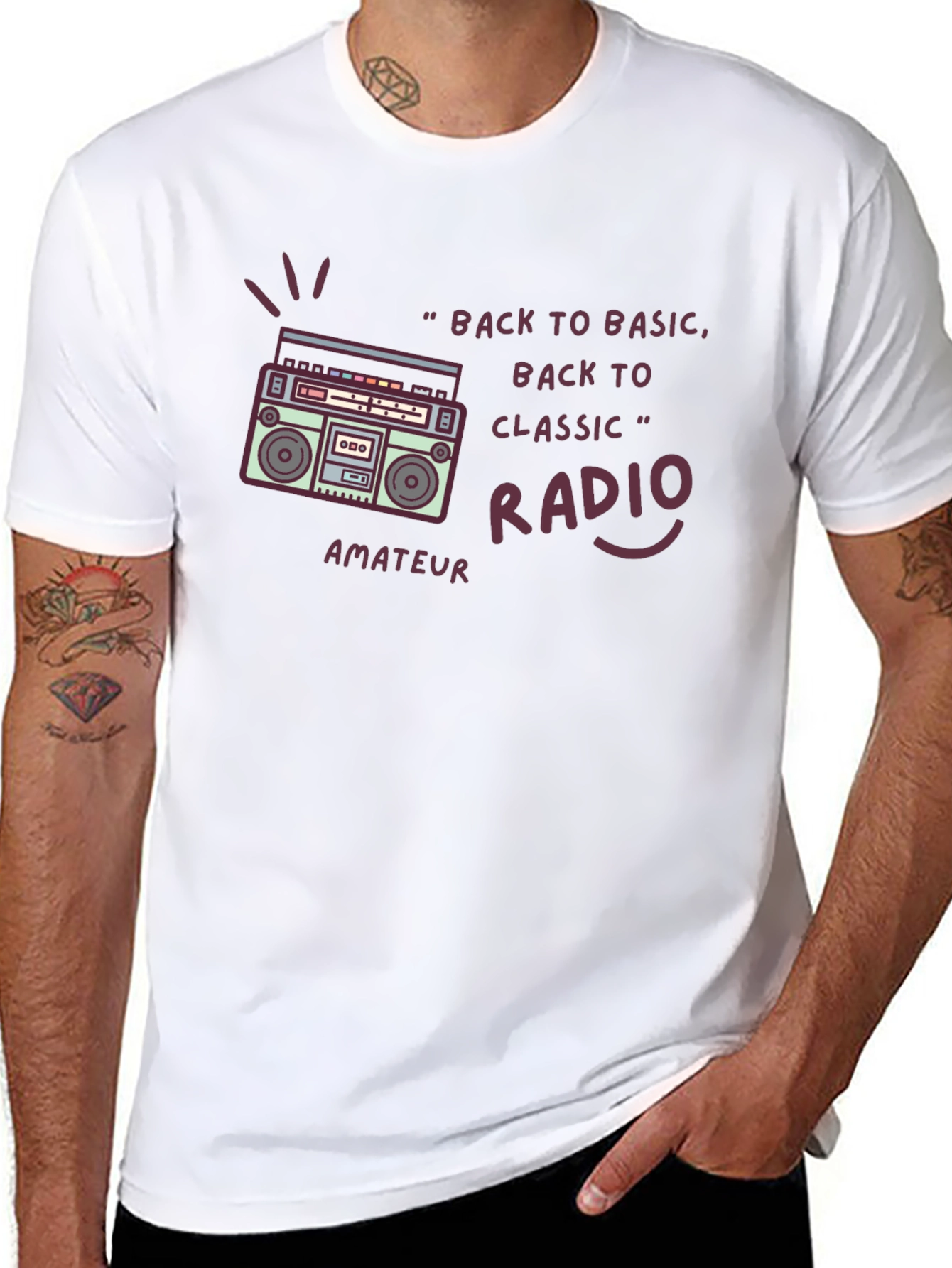 Back to Basic Radio T-Shirt