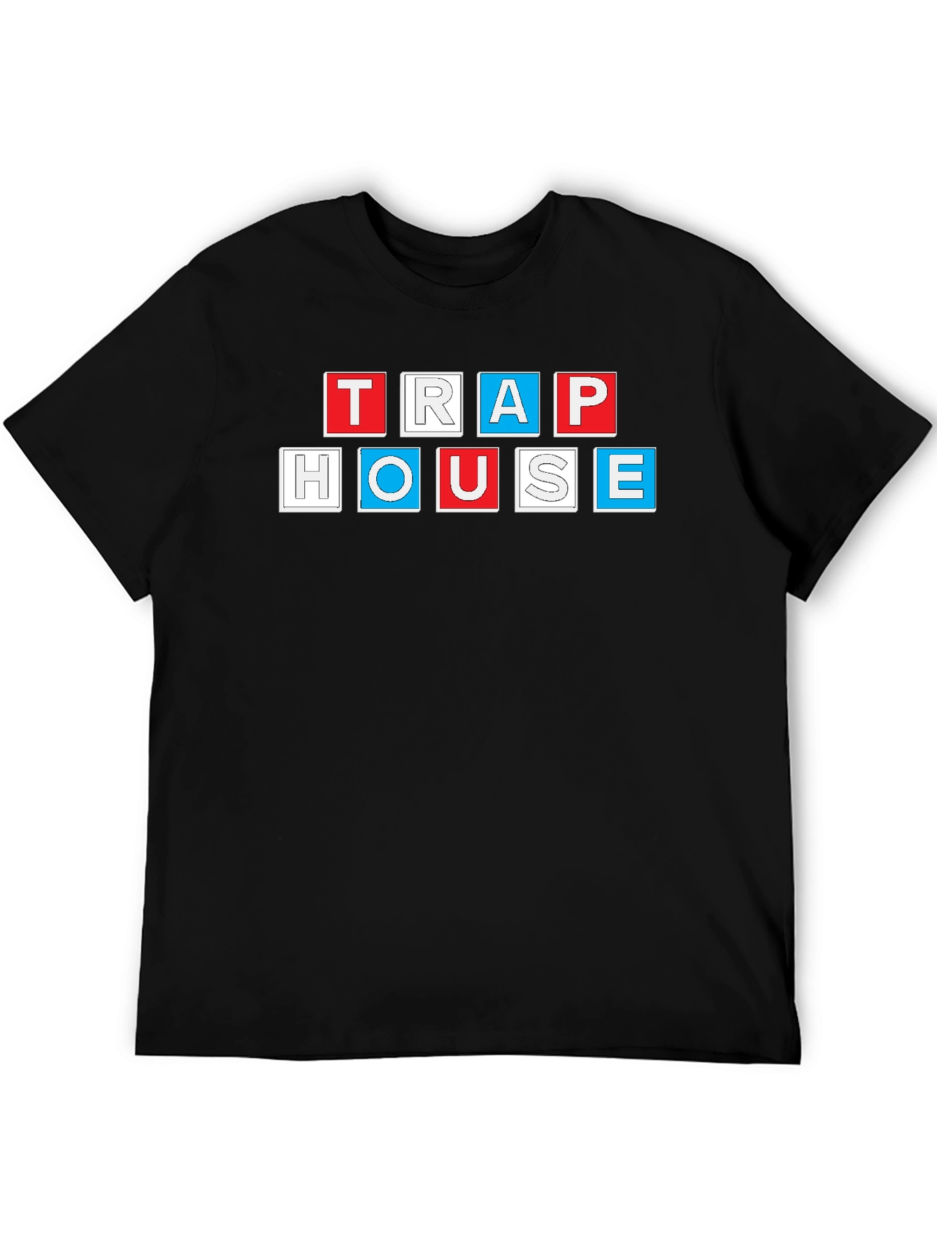 Trap House Graphic Tee - Trendy Urban Style