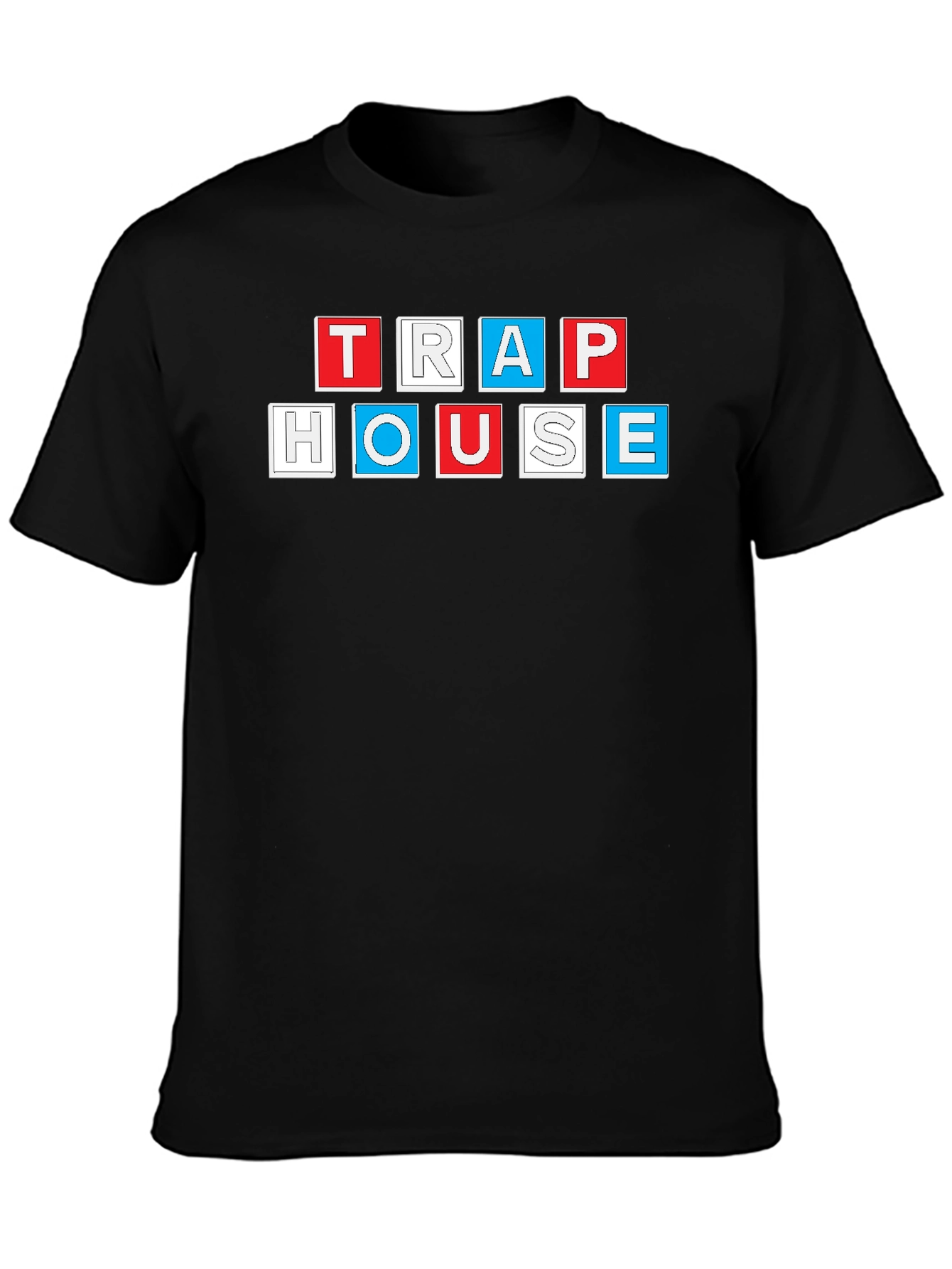 Trap House Graphic Tee - Trendy Urban Style