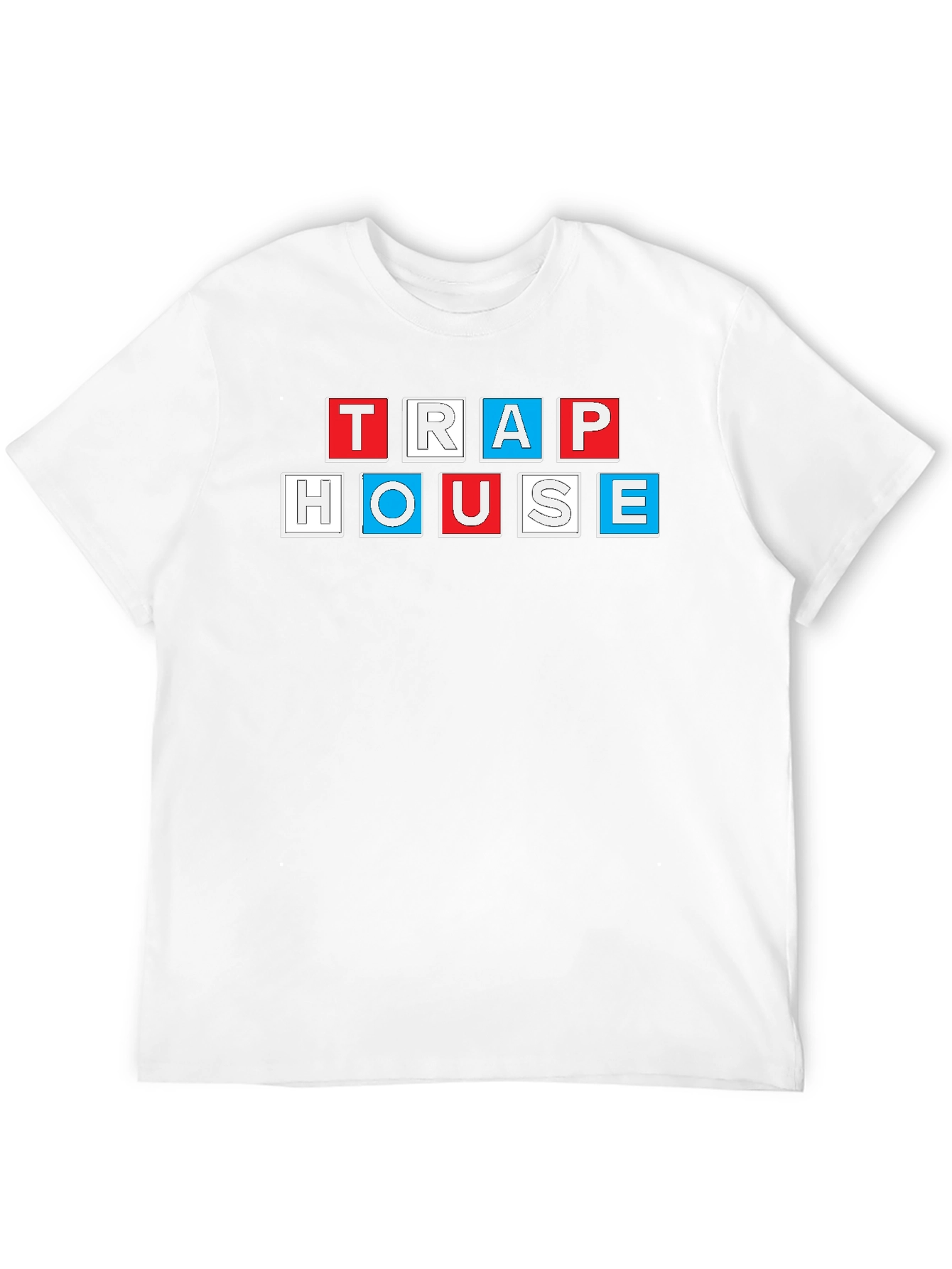 Trap House Graphic Tee - Trendy Urban Style
