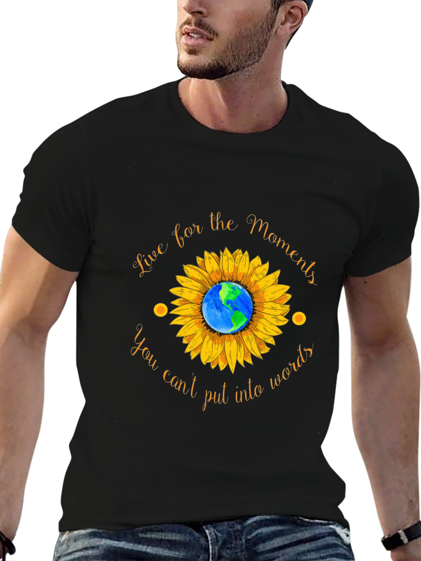 Live for the Moments Sunflower T-Shirt
