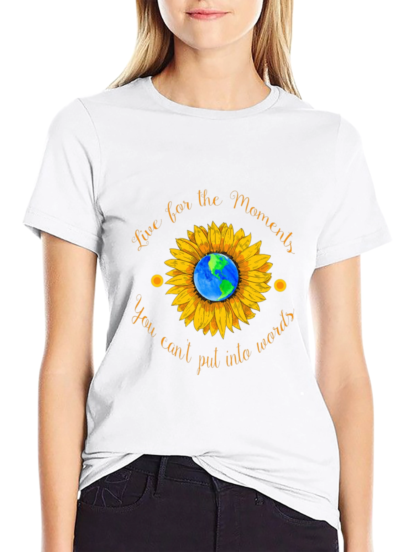 Live for the Moments Sunflower T-Shirt