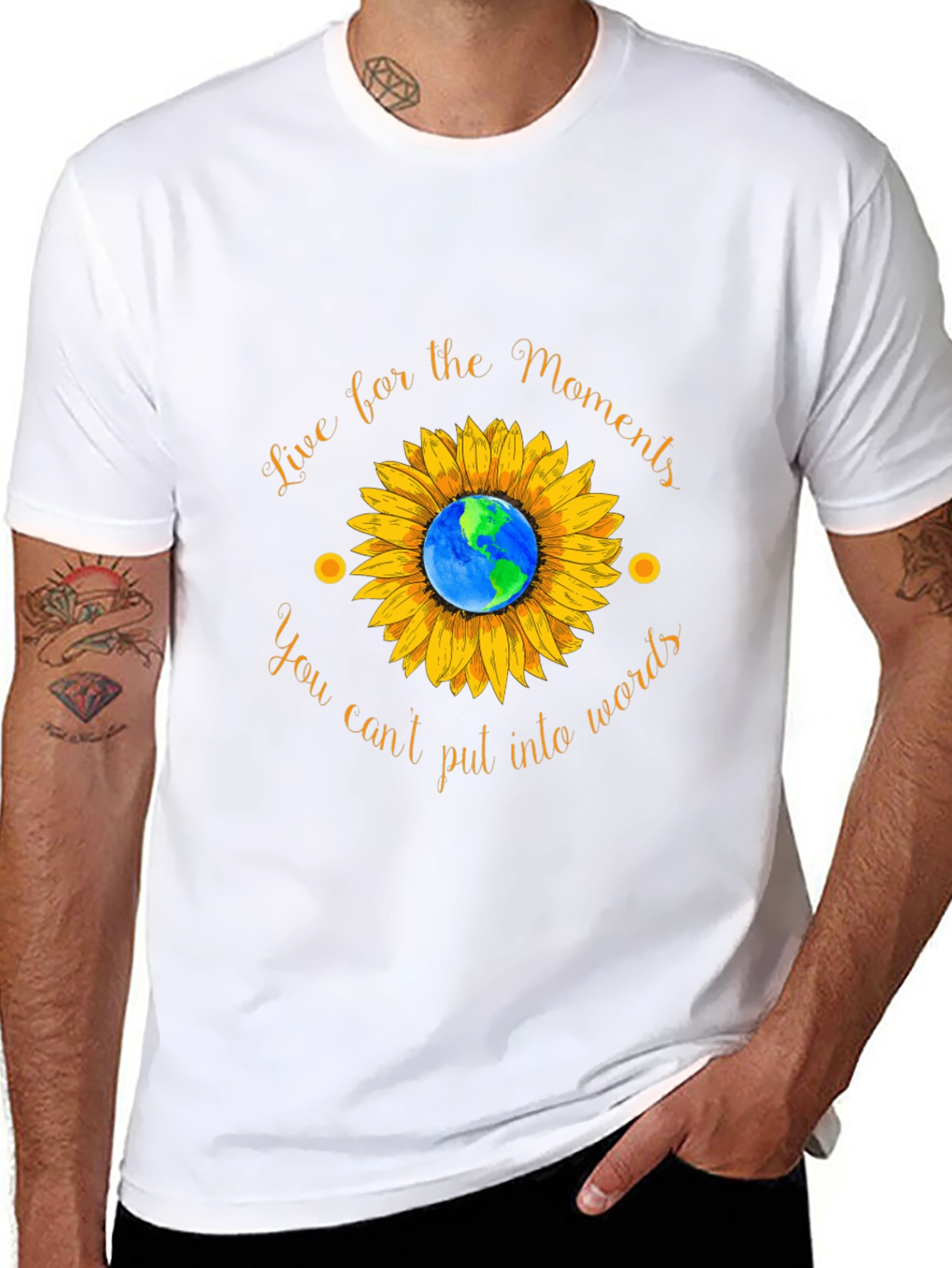 Live for the Moments Sunflower T-Shirt