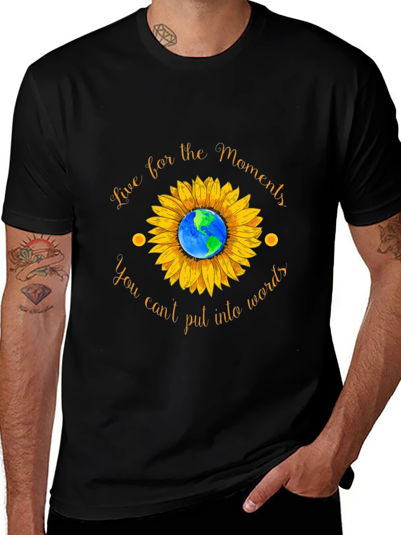 Live for the Moments Sunflower T-Shirt