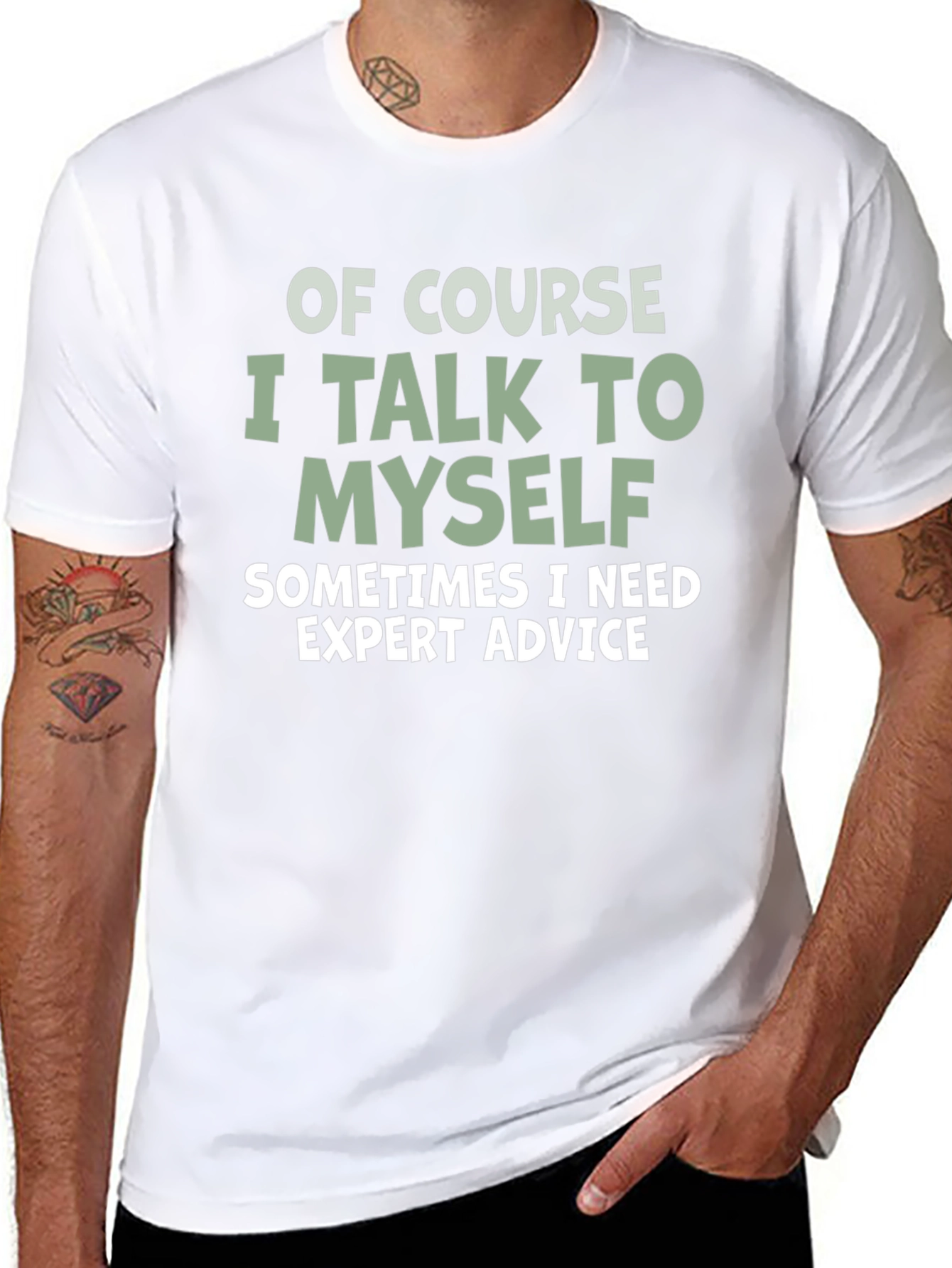 Expert Advice Tee: Funny Sarcastic T-Shirt