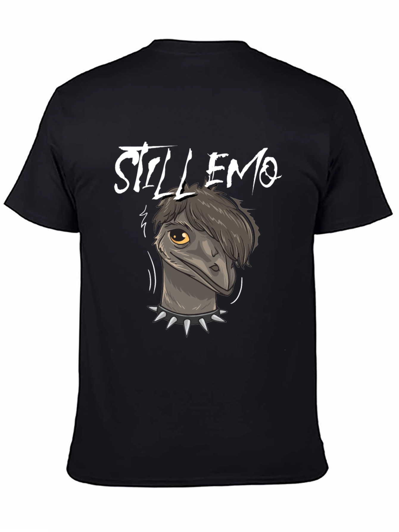Still Emo Graphic Tee - Black