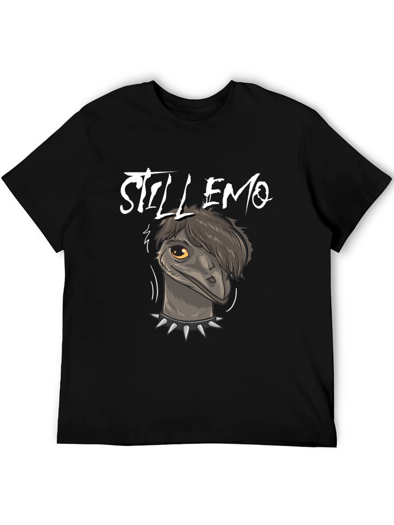 Still Emo Graphic Tee - Black