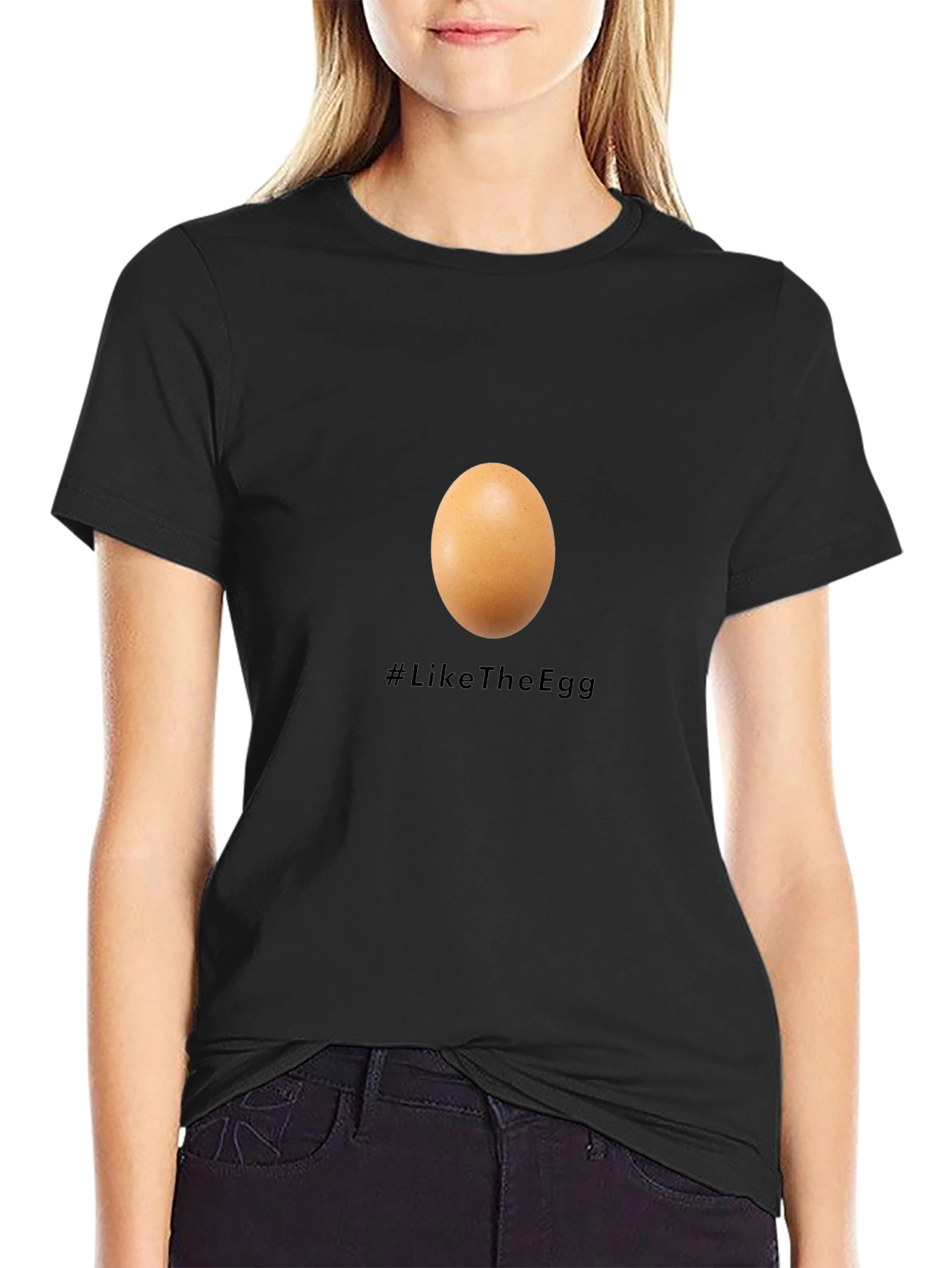 Egg T-Shirt - #LikeTheEgg - Unisex Cotton Tee