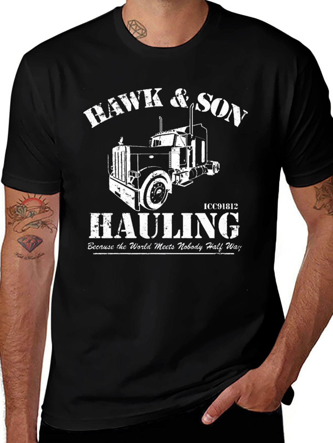 Hawk & Son Hauling T-Shirt - Trucker Tee