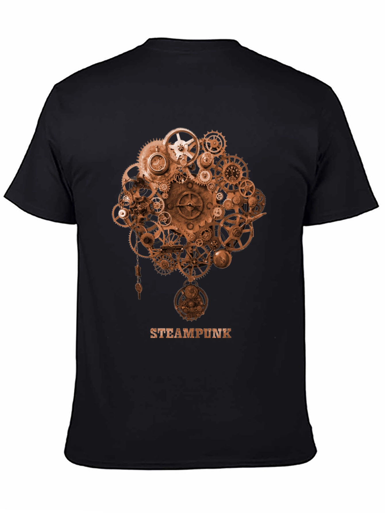Steampunk Gears Graphic T-Shirt
