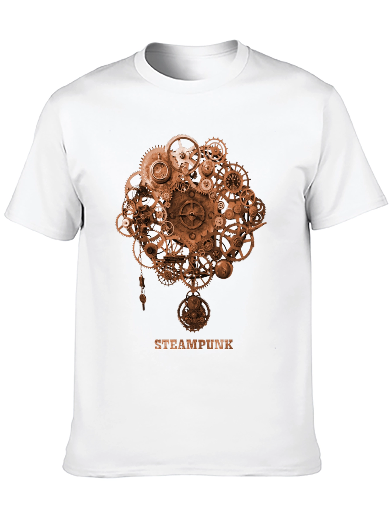 Steampunk Gears Graphic T-Shirt
