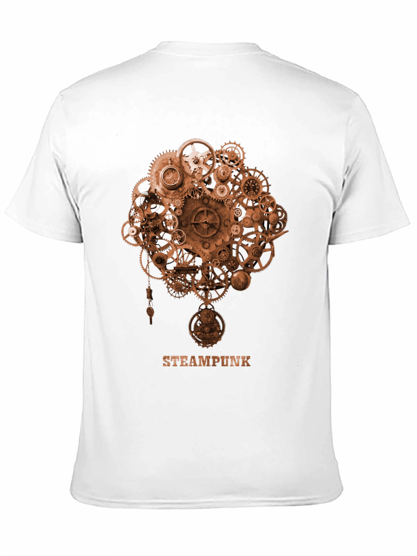 Steampunk Gears Graphic T-Shirt